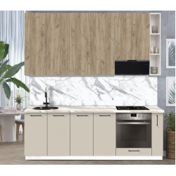 Bucatarie modulara Modern Bono 1 H110 2.4m Thumb