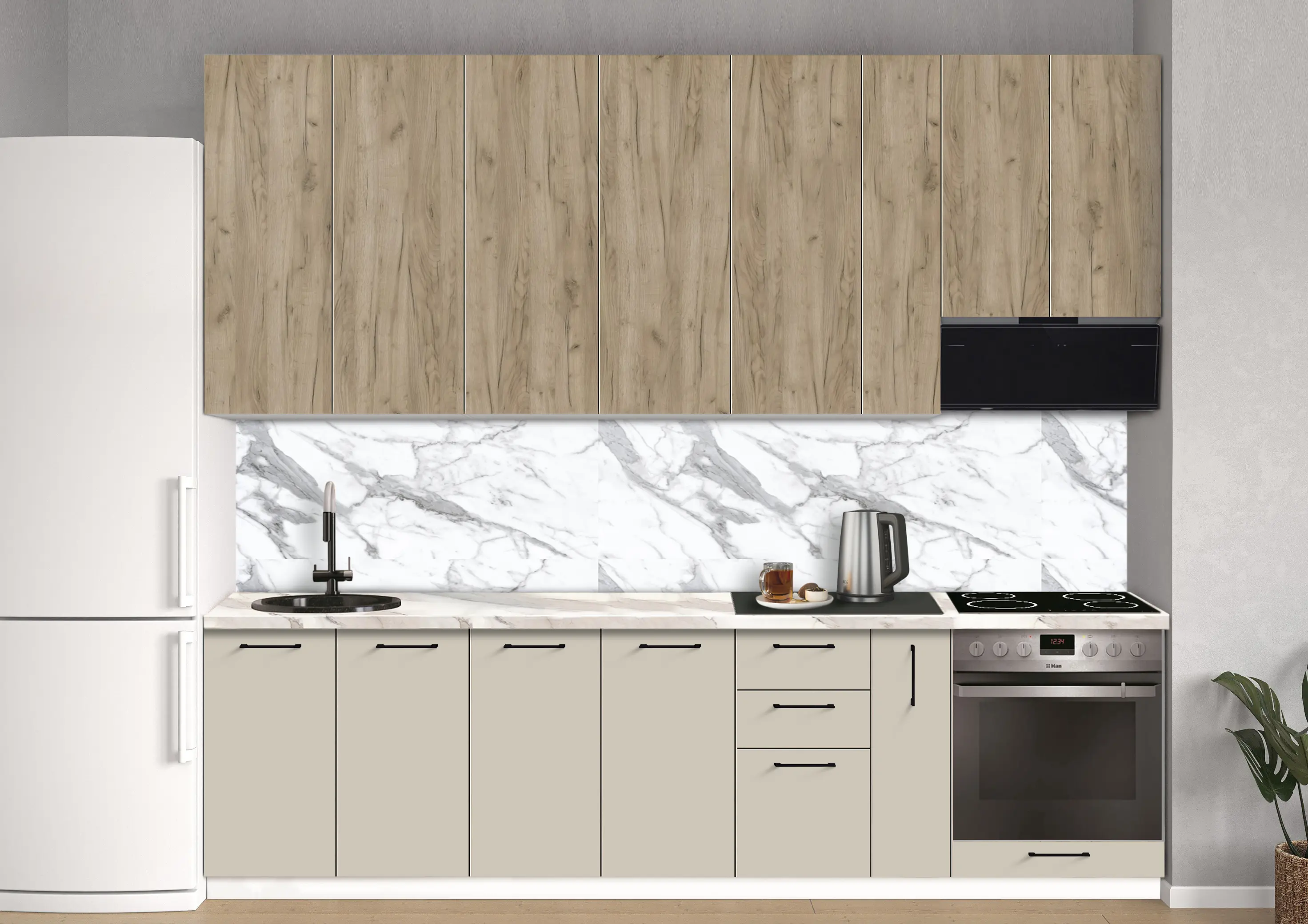 Модульная кухня Modern Bono 1 H110 2.8m