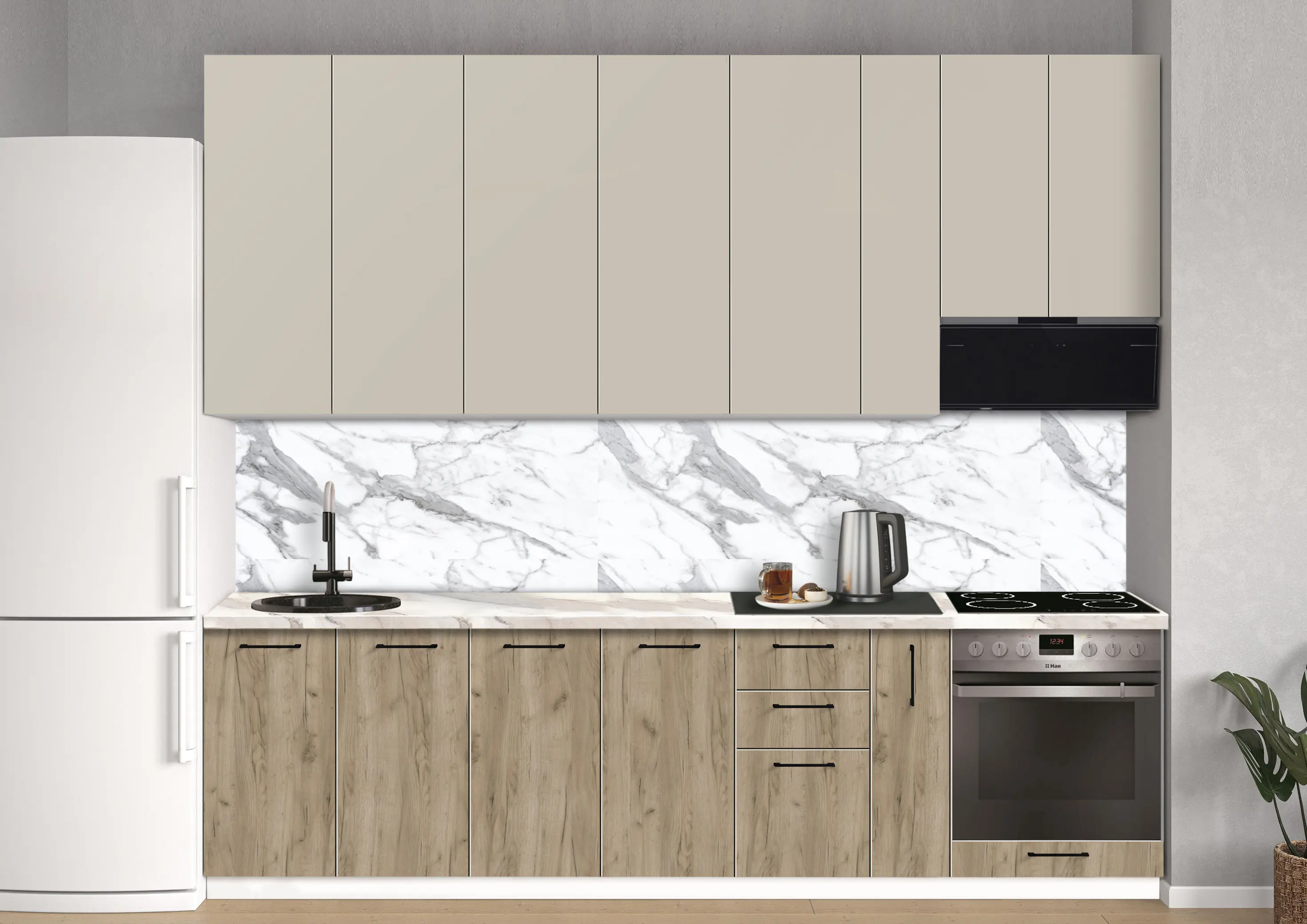 Модульная кухня Modern Bono 1 H110 2.8m