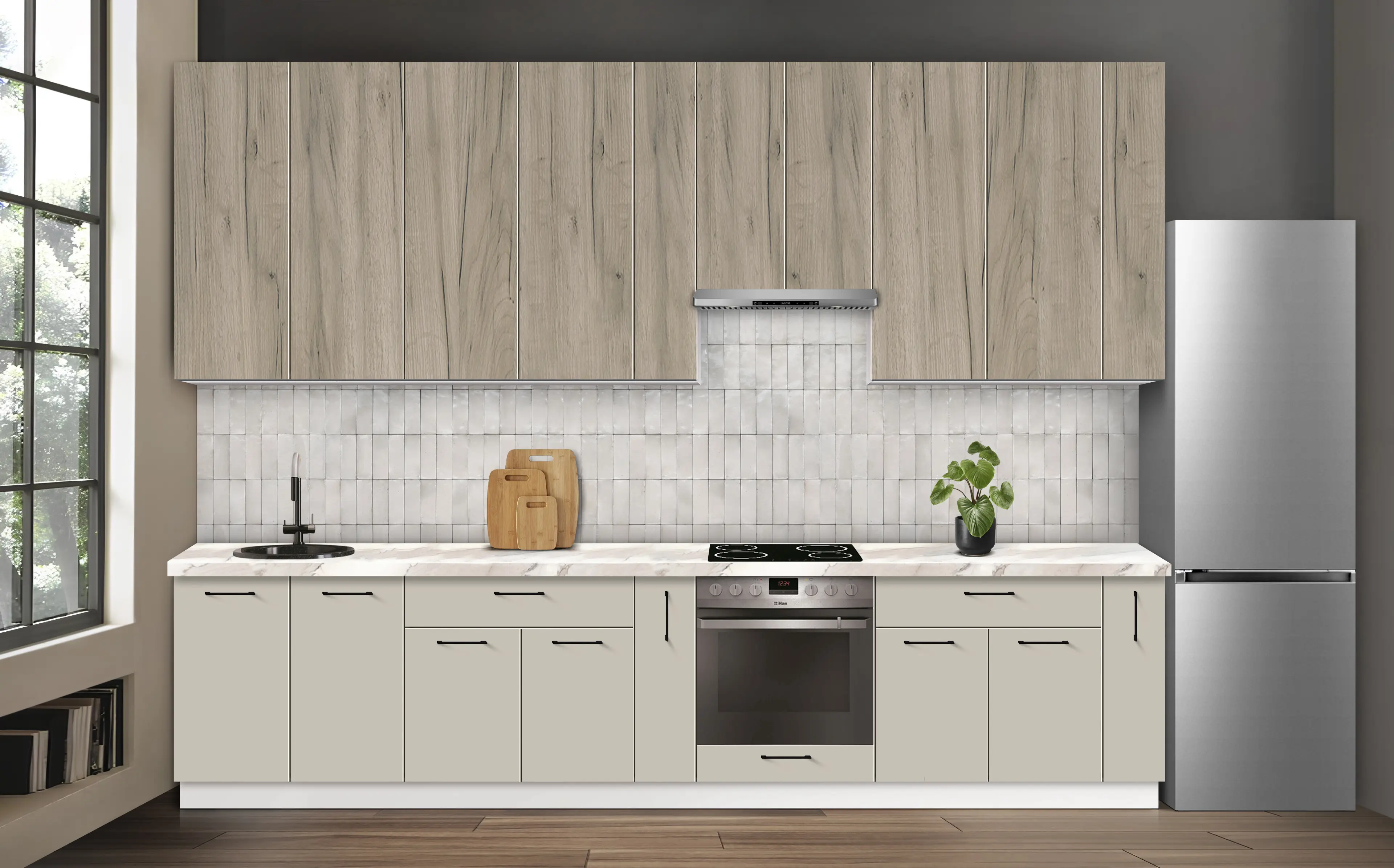 Модульная кухня Modern Bono 1 H110 3.4м