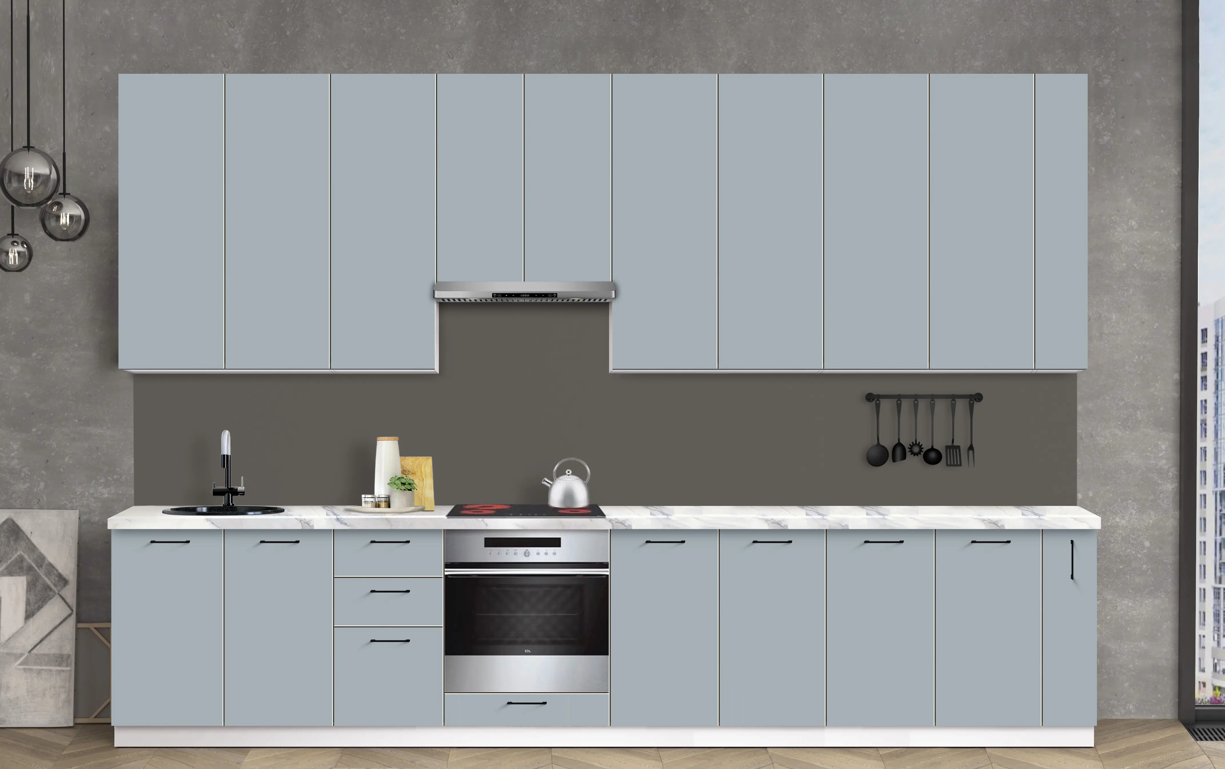 Модульная кухня Modern Bono 1 H110 3.6м