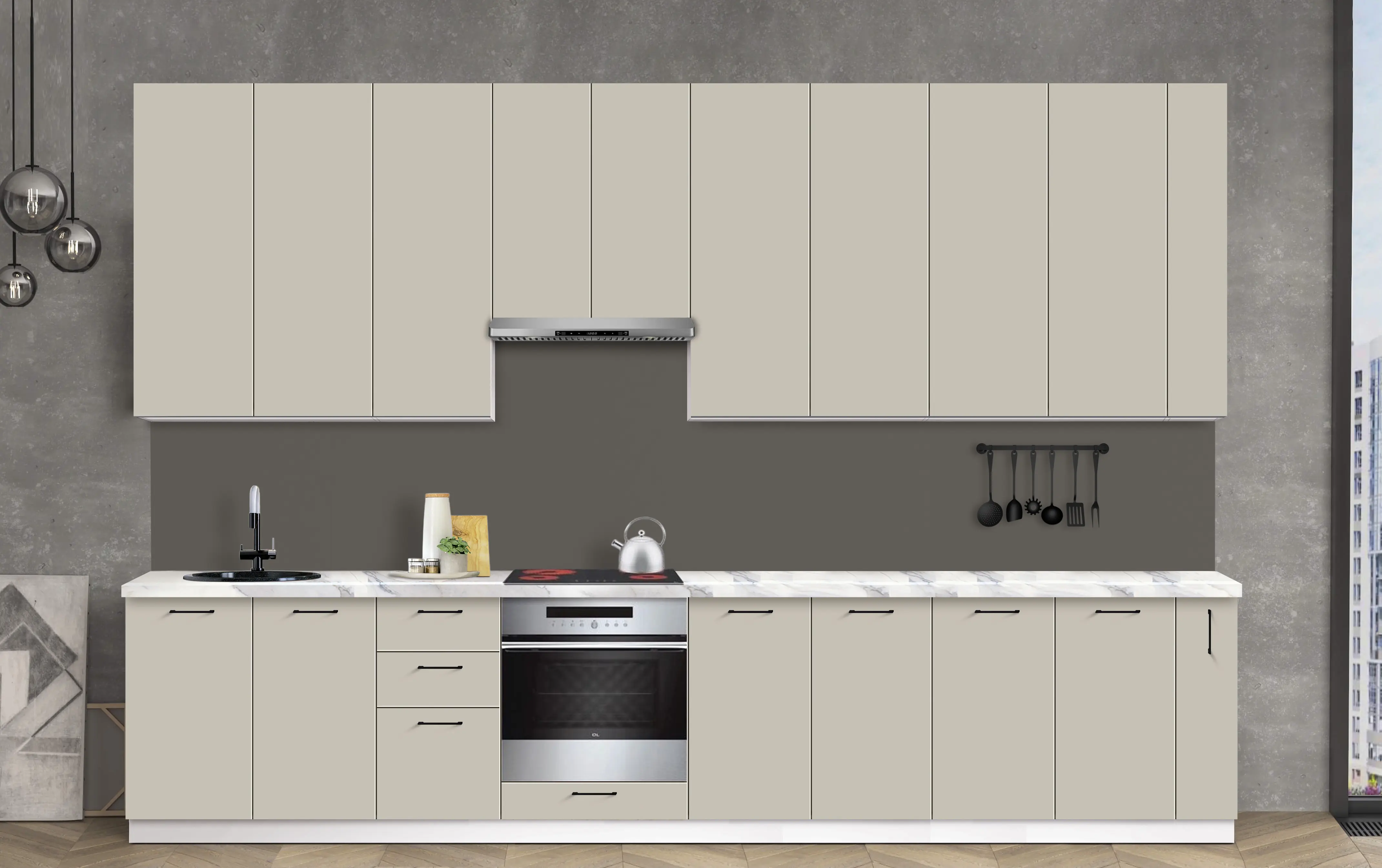 Модульная кухня Modern Bono 1 H110 3.6м