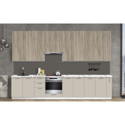 Bucatarie modulara Modern Bono 1 H110 3.6m