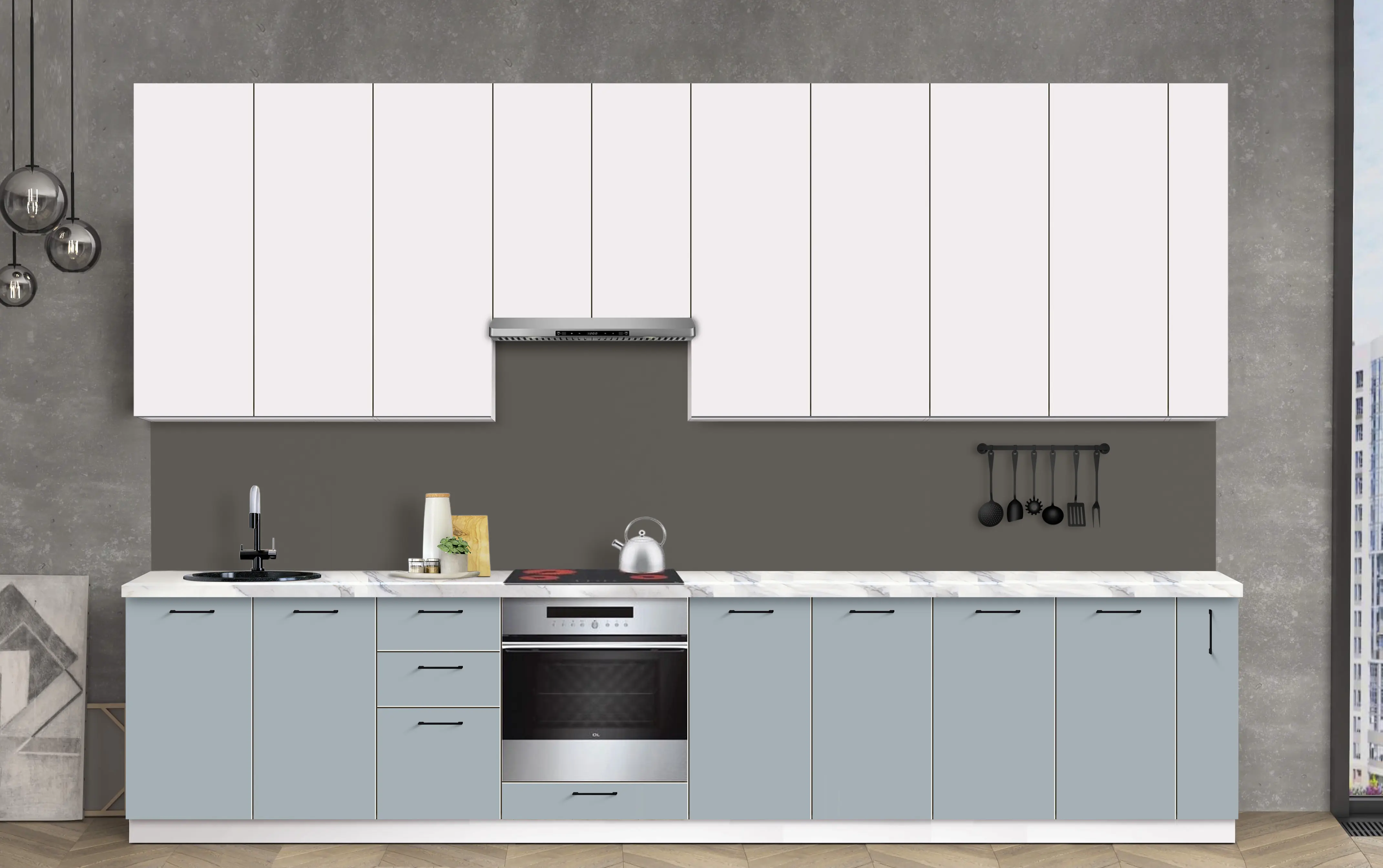 Модульная кухня Modern Bono 1 H110 3.6м