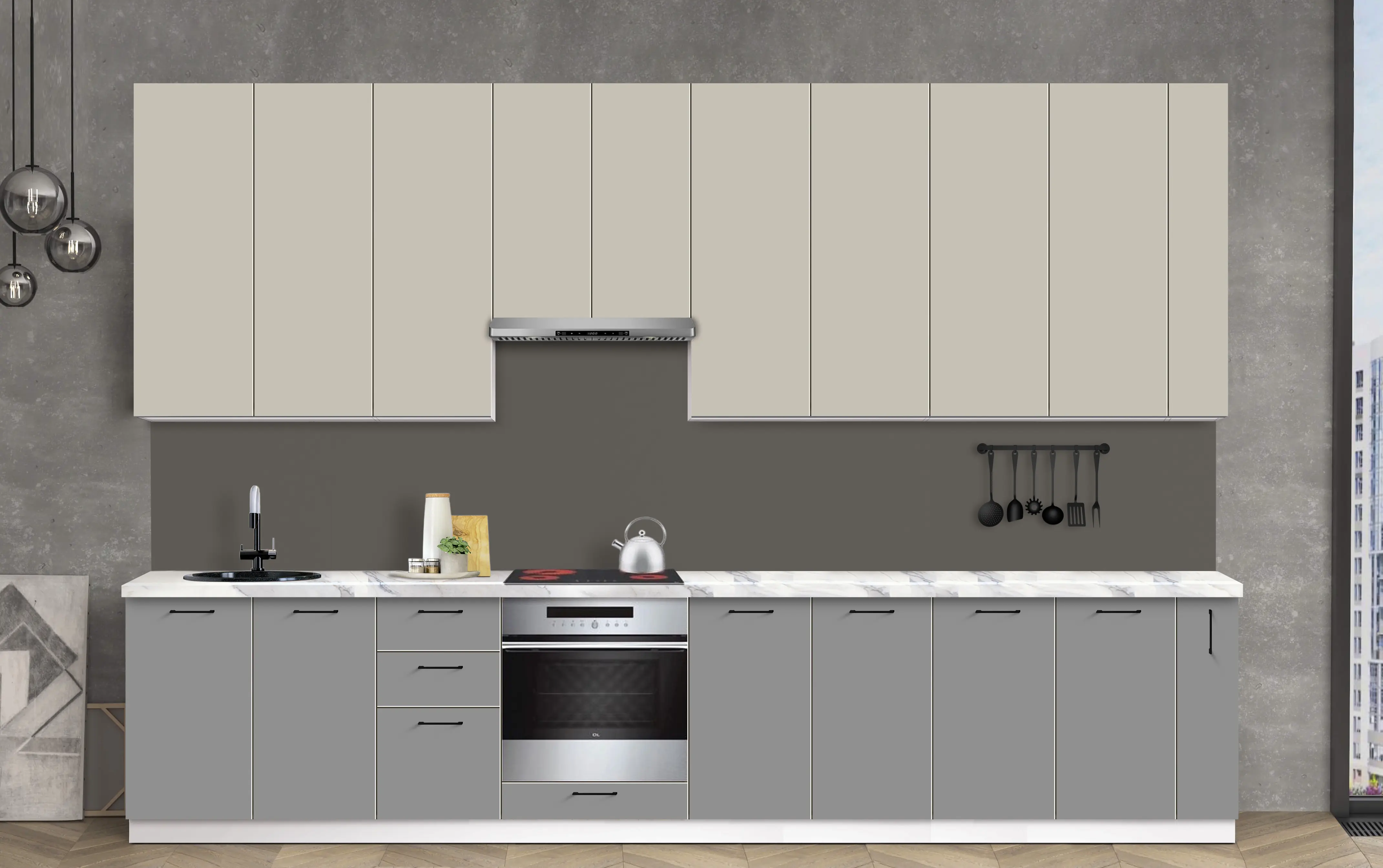 Модульная кухня Modern Bono 1 H110 3.6м