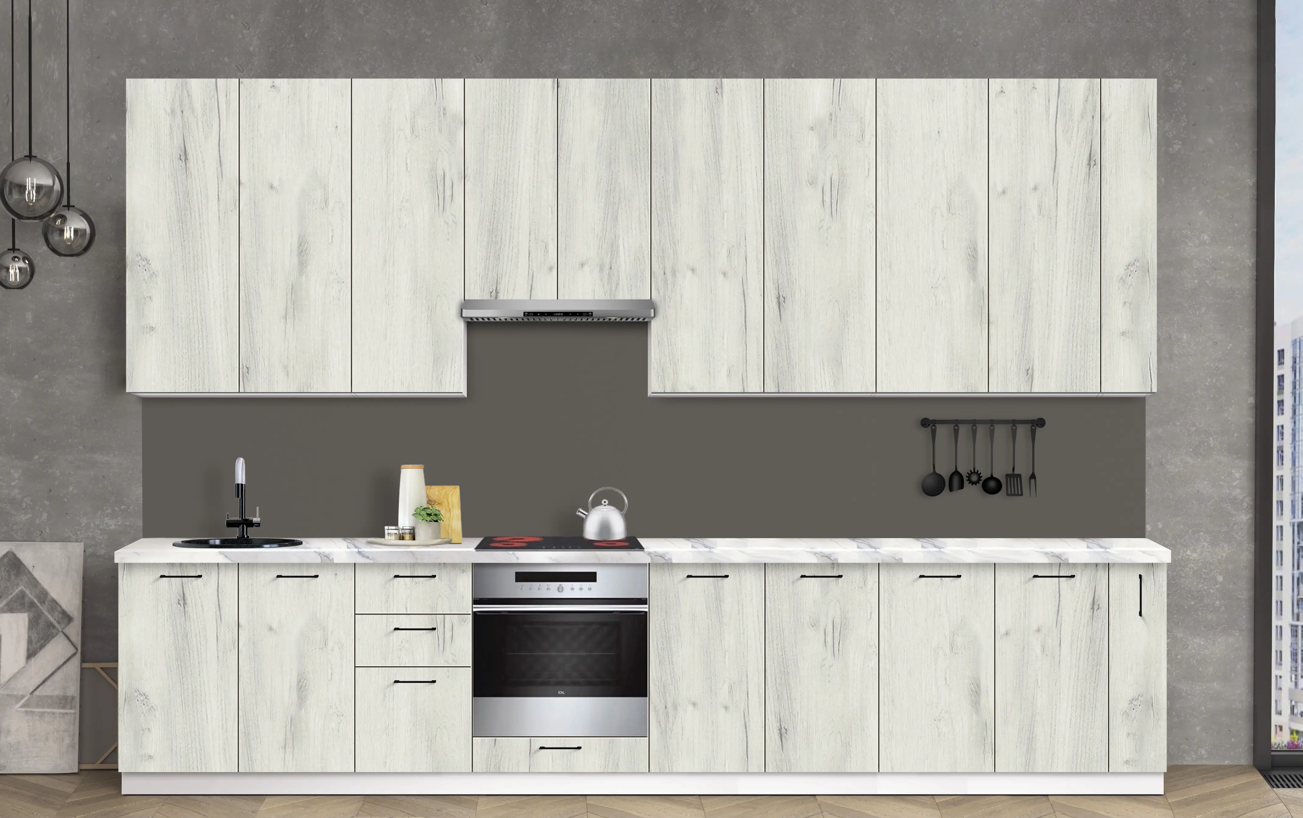 Модульная кухня Modern Bono 1 H110 3.6м