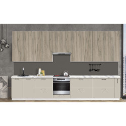 Bucatarie modulara Modern Bono 1 H110 3.8m Thumb