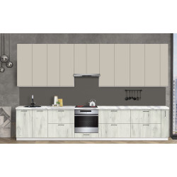 Bucatarie modulara Modern Bono 1 H110 3.8m Thumb