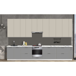 Bucatarie modulara Modern Bono 1 H110 3.8m Thumb