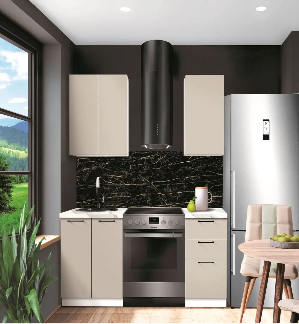 Bucatarie modulara Modern Bono 1 H68 1.0m