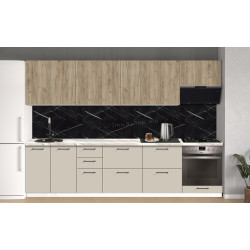 Bucatarie modulara Modern Bono 1 H68 3.0m