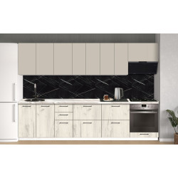 Bucatarie modulara Modern Bono 1 H68 3.0m Thumb