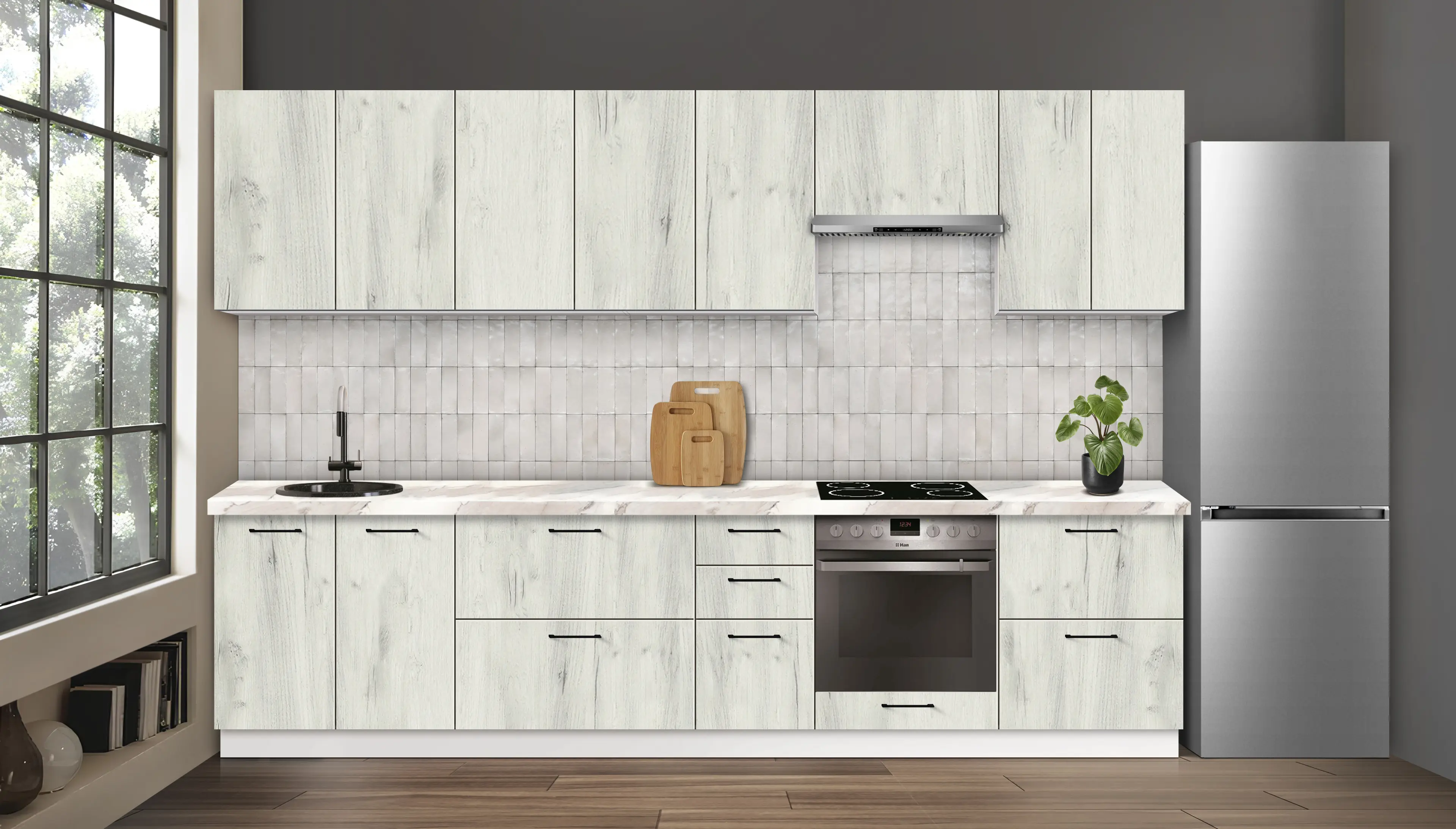 Bucatarie modulara Modern Bono 1 H68 3.2m