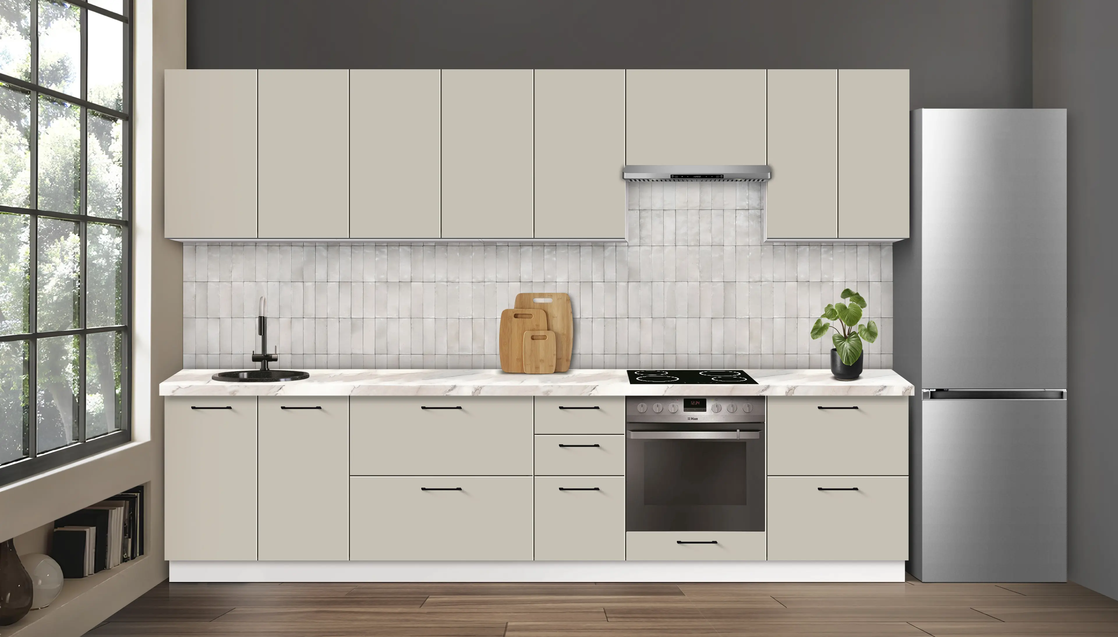 Bucatarie modulara Modern Bono 1 H68 3.2m