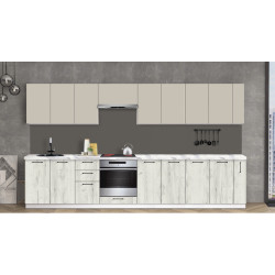 Bucatarie modulara Modern Bono 1 H68 3.6m Thumb