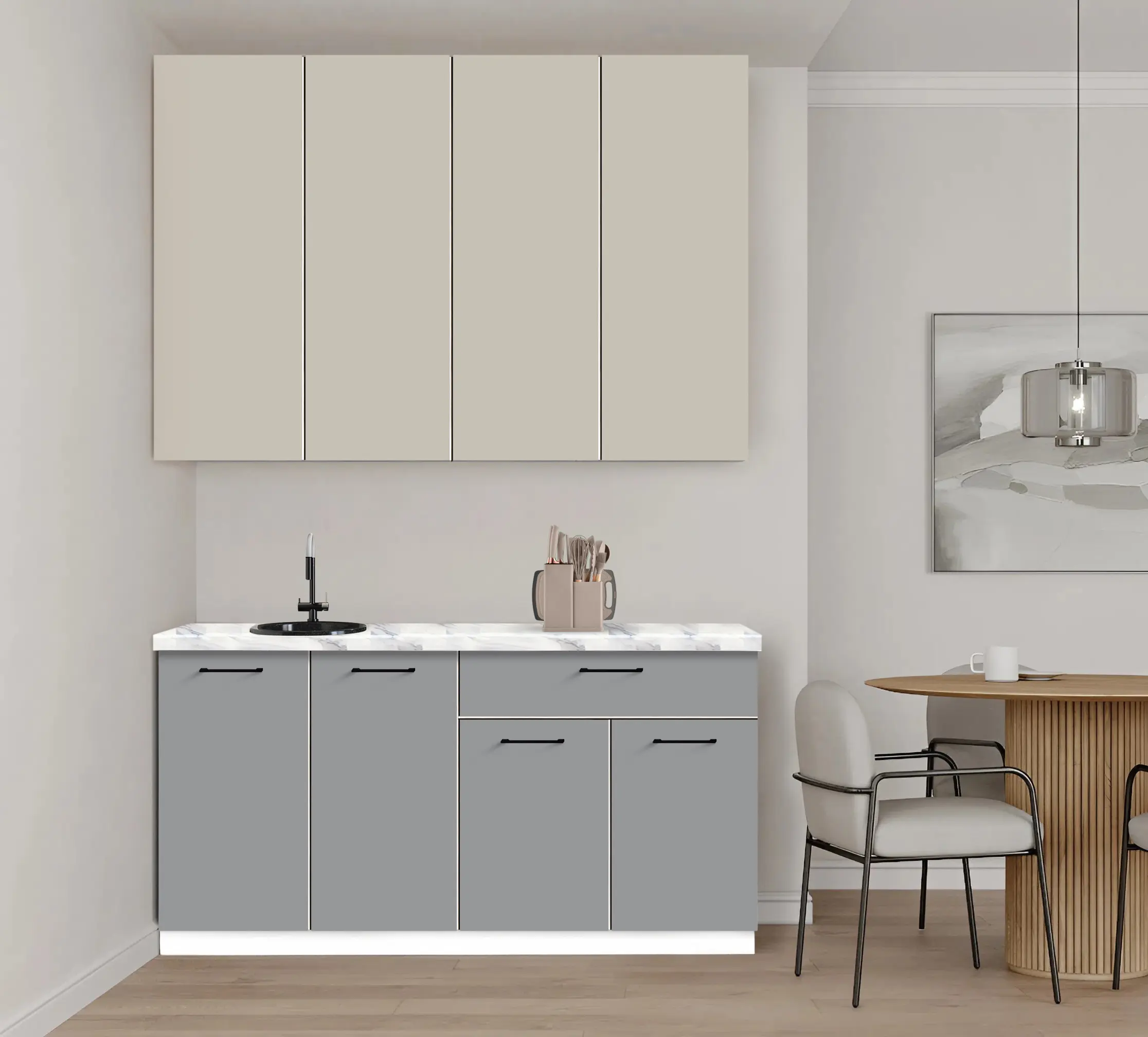 Bucatarie modulara Modern Bono 2 H110 1.6m