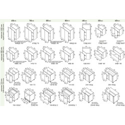 Модульная кухня Modern Bono 2 H110 2.0m Thumb