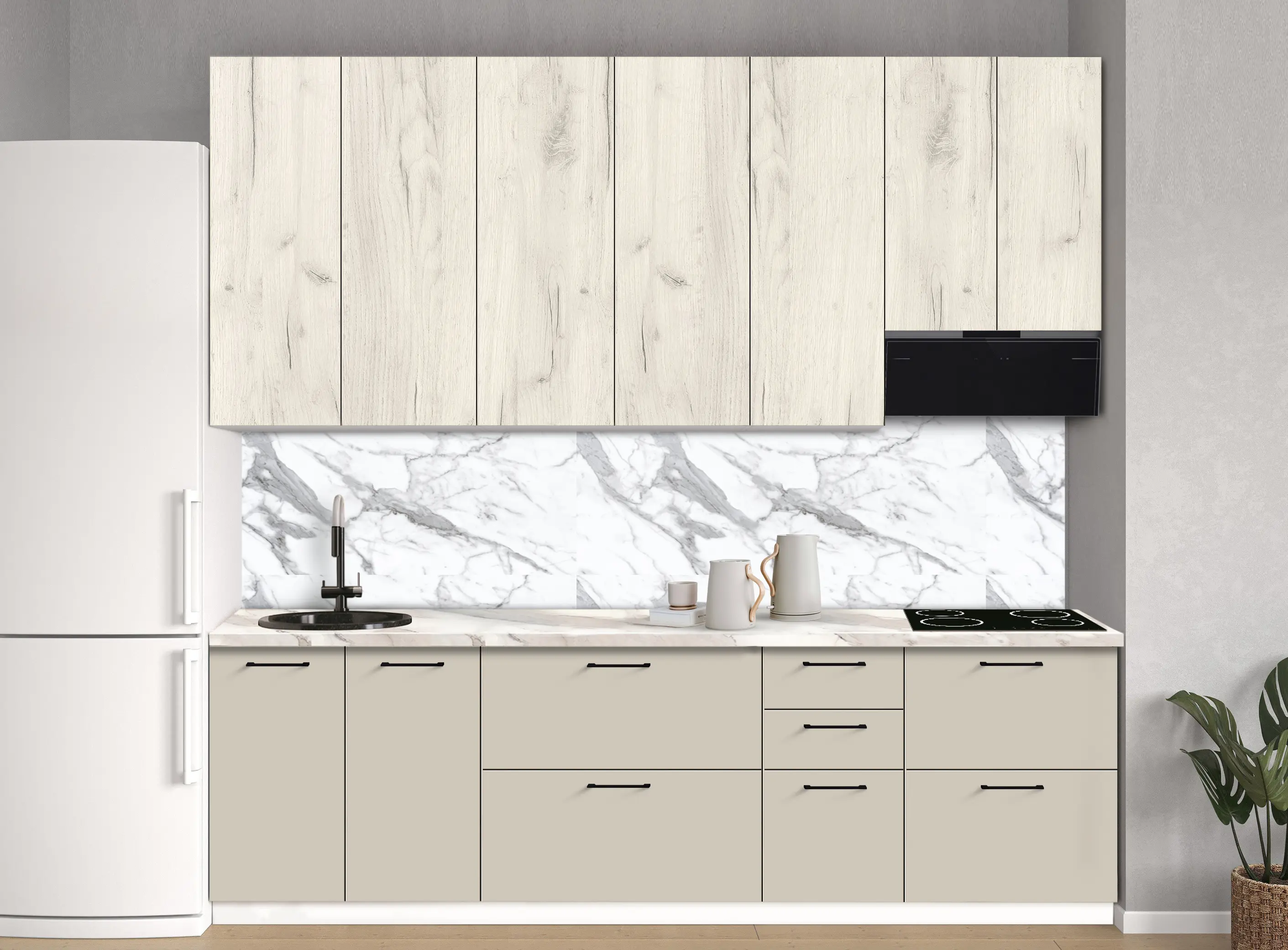 Bucatarie modulara Modern Bono 2 H110 2.6m