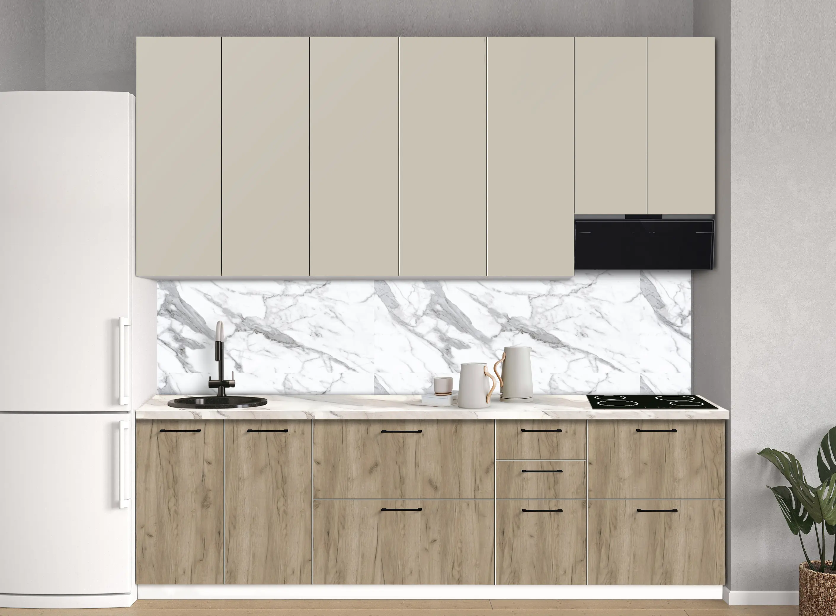 Bucatarie modulara Modern Bono 2 H110 2.6m