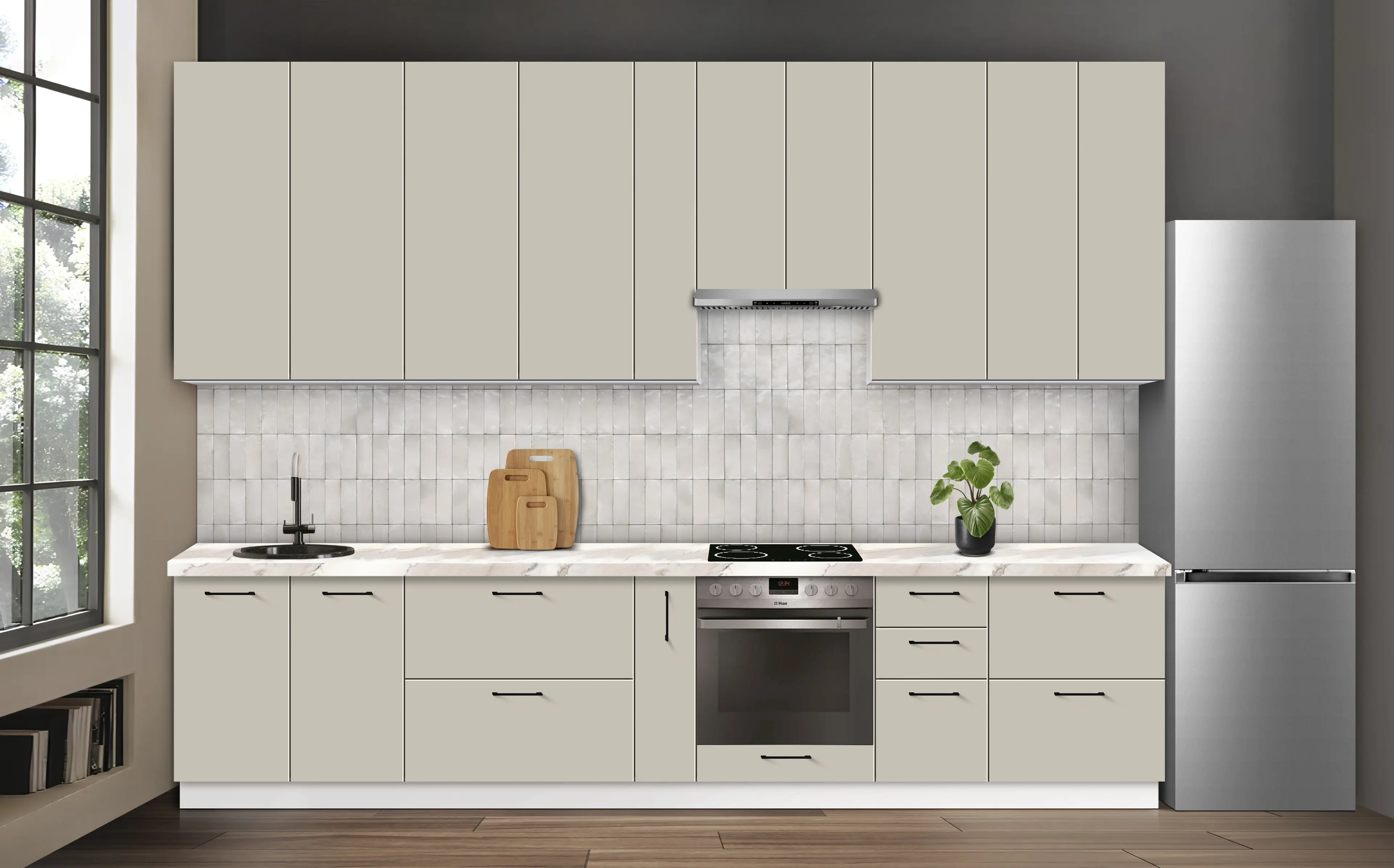 Модульная кухня Modern Bono 2 H110 3.4м