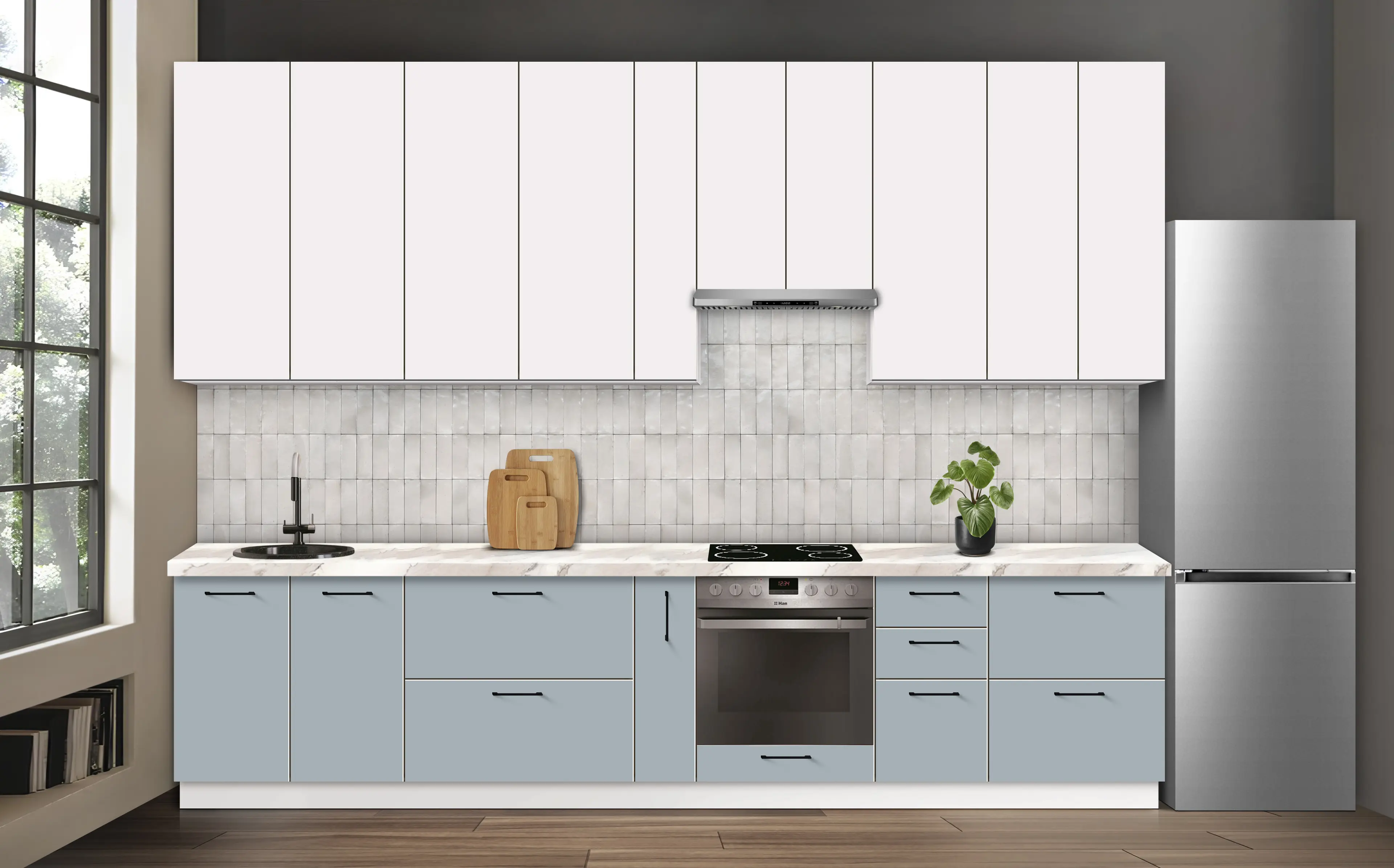 Модульная кухня Modern Bono 2 H110 3.4м