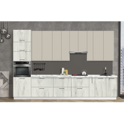 Bucatarie modulara Modern Bono 2 H110 3.6m Thumb