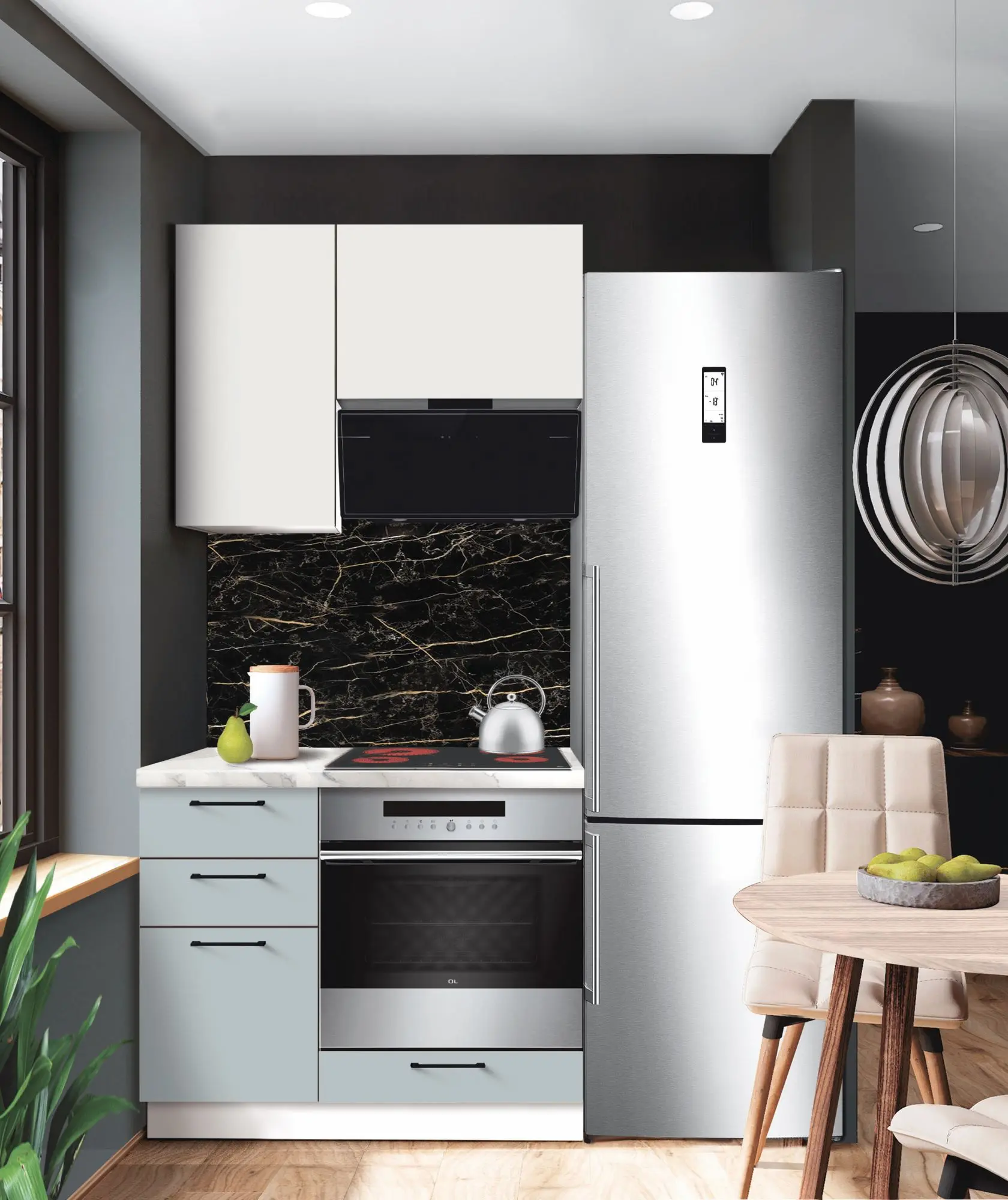 Модульная кухня Modern Bono 2 H68 1.0m