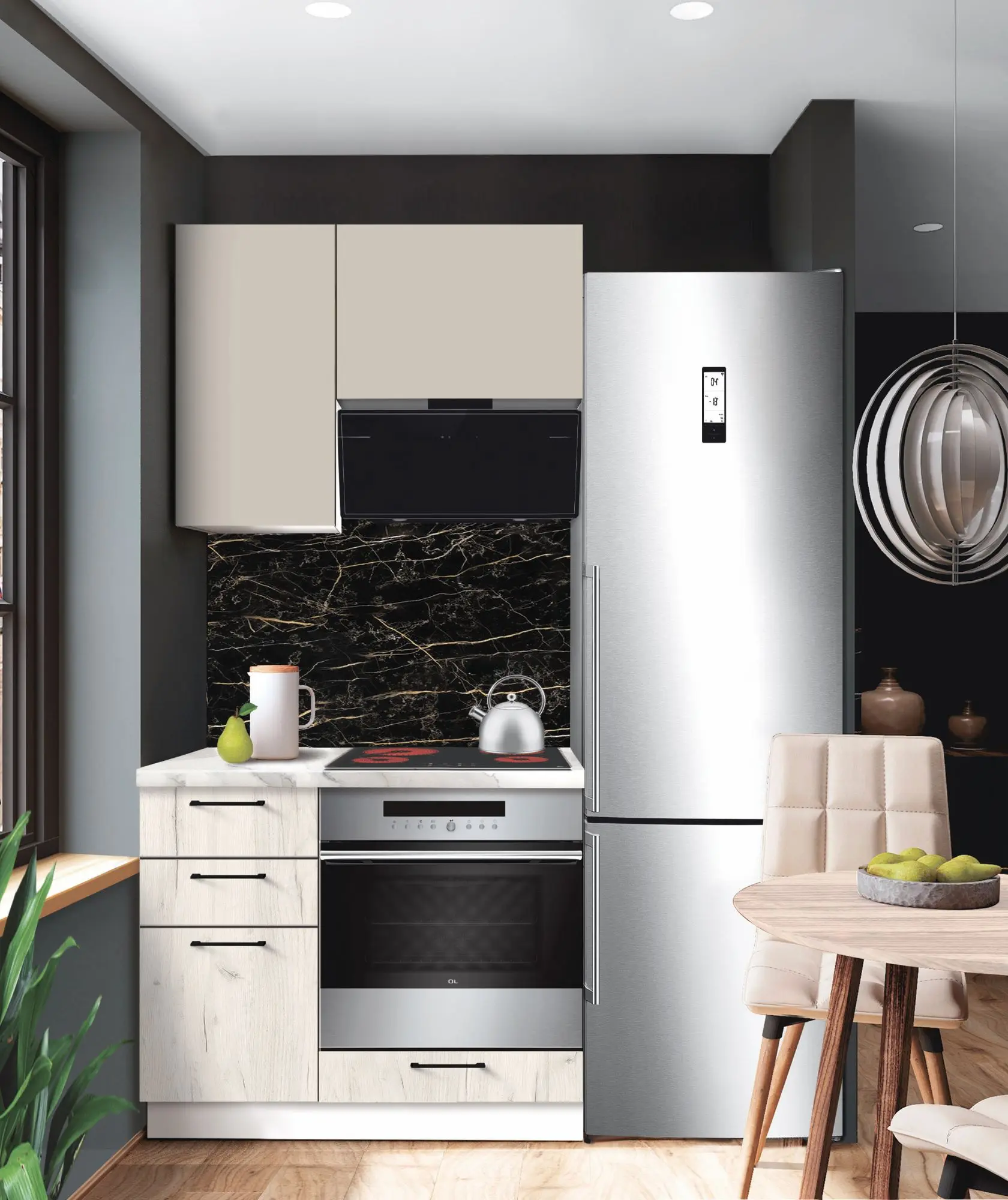 Модульная кухня Modern Bono 2 H68 1.0m