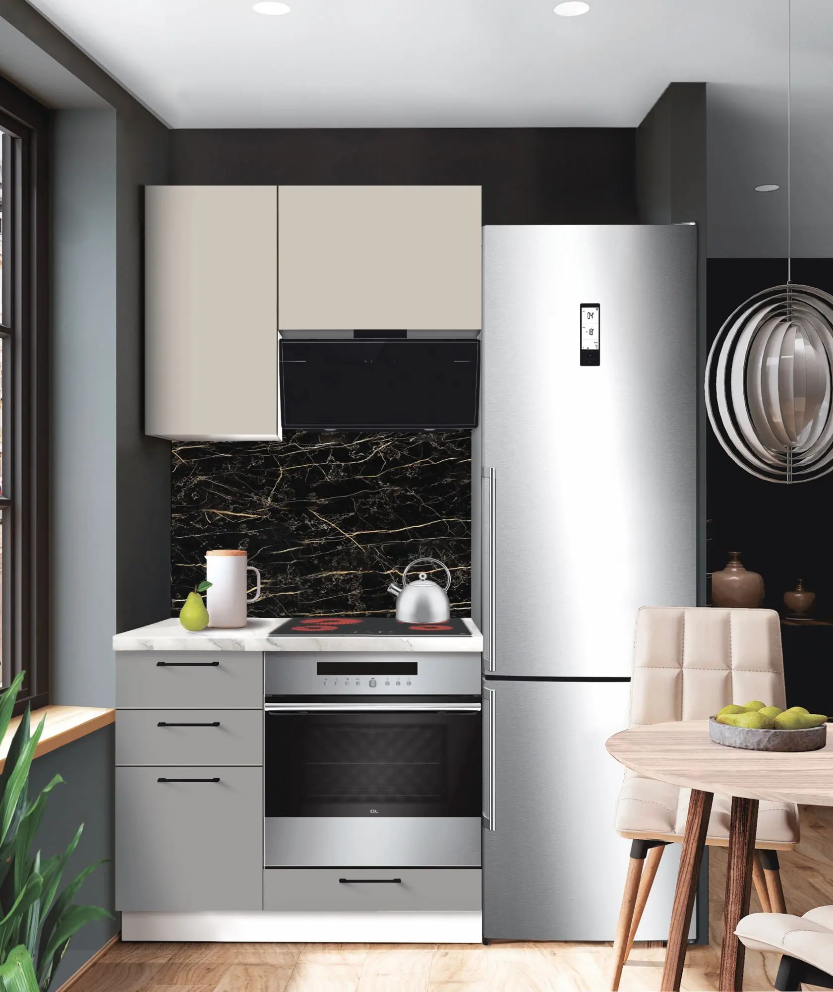 Модульная кухня Modern Bono 2 H68 1.0m