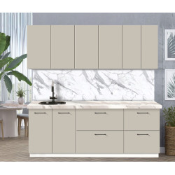 Bucatarie modulara Modern Bono 2 H68 2.2m Thumb