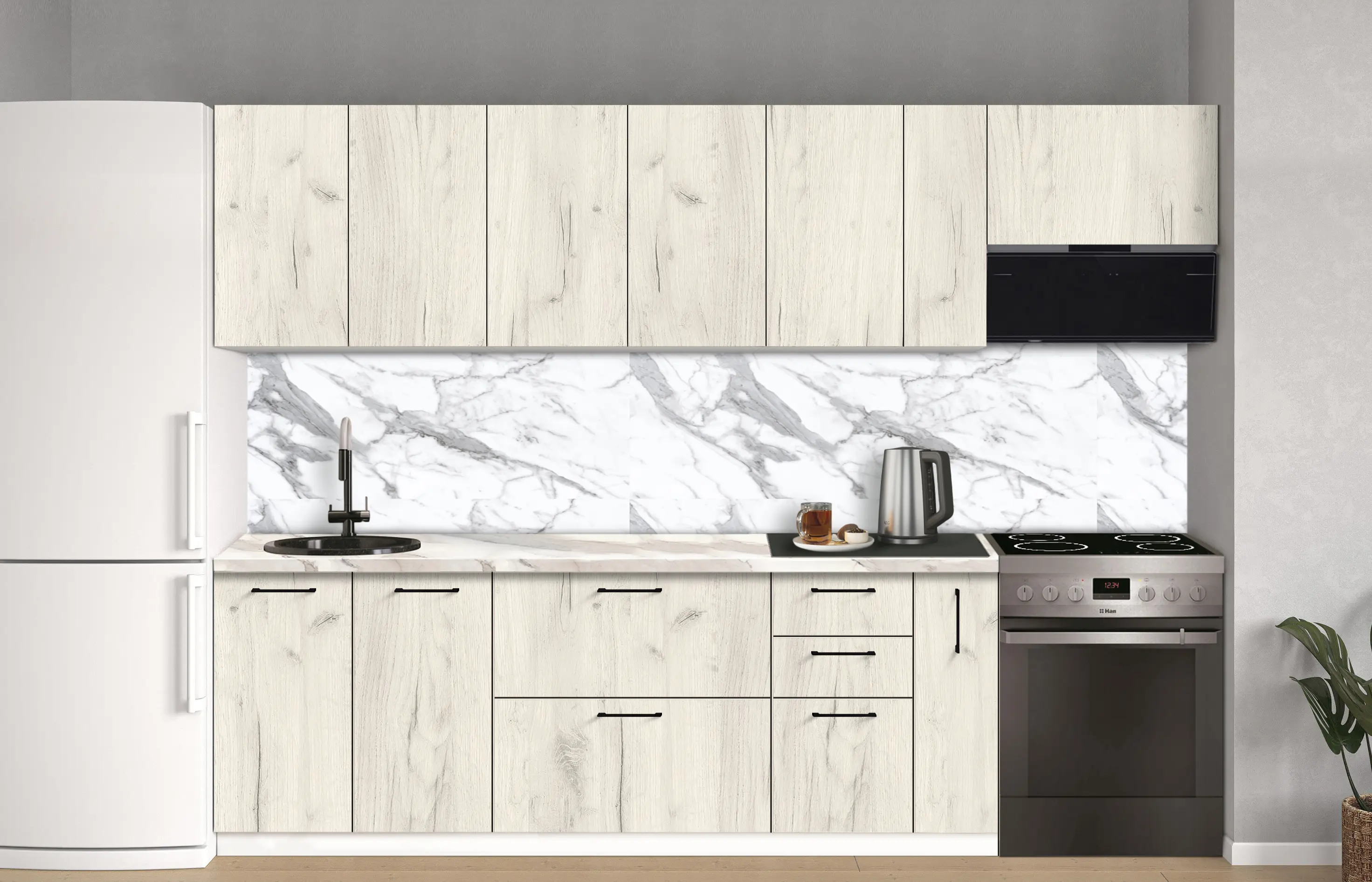 Bucatarie modulara Modern Bono 2 H68 2.8m