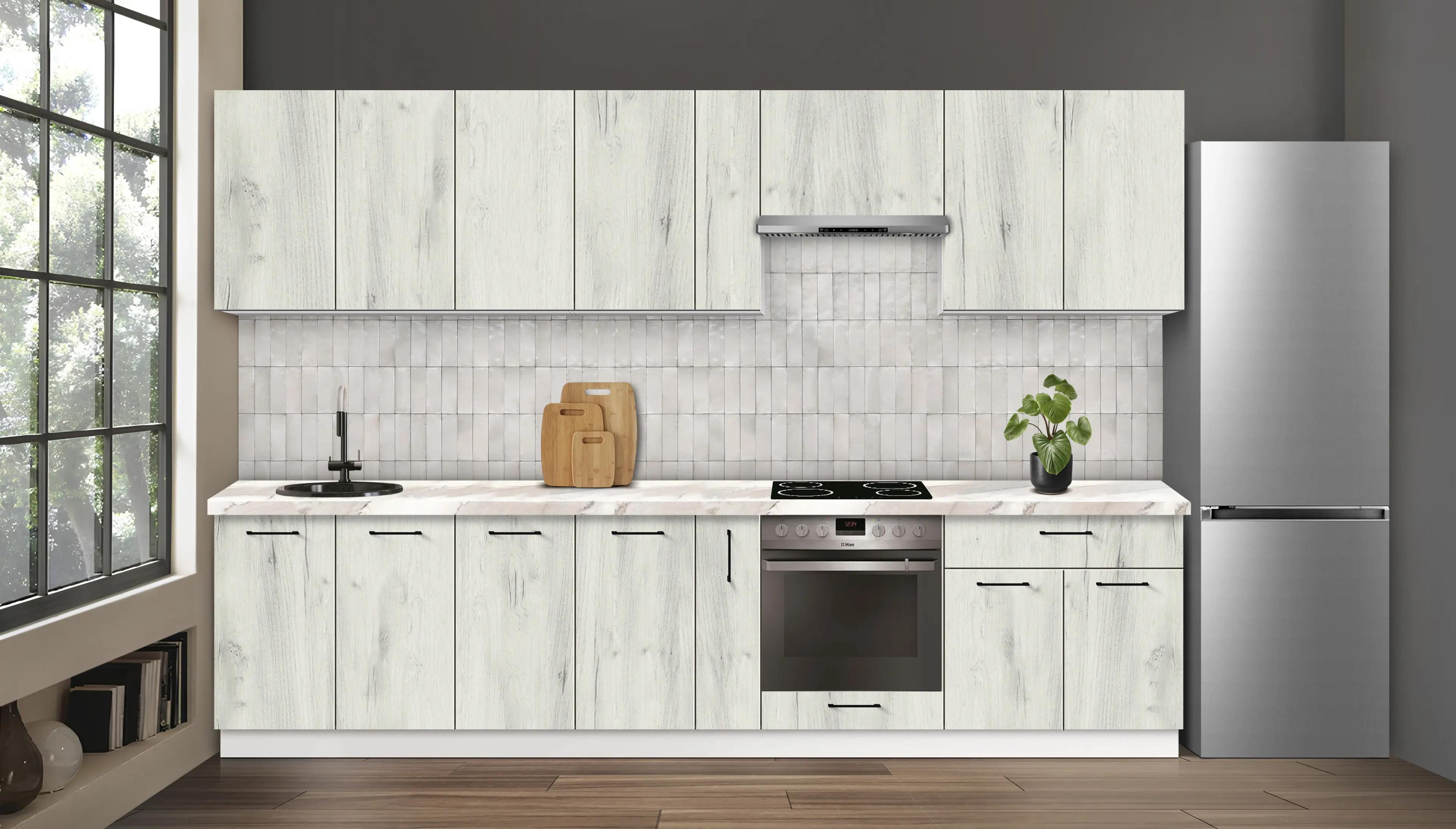 Bucatarie modulara Modern Bono 2 H68 3.2m