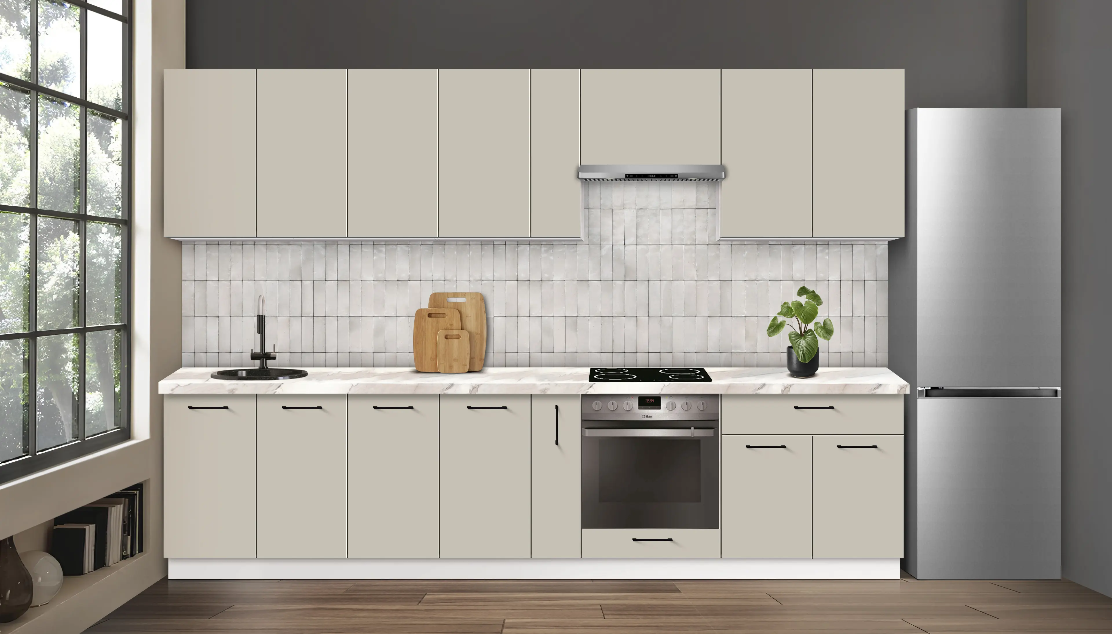 Bucatarie modulara Modern Bono 2 H68 3.2m