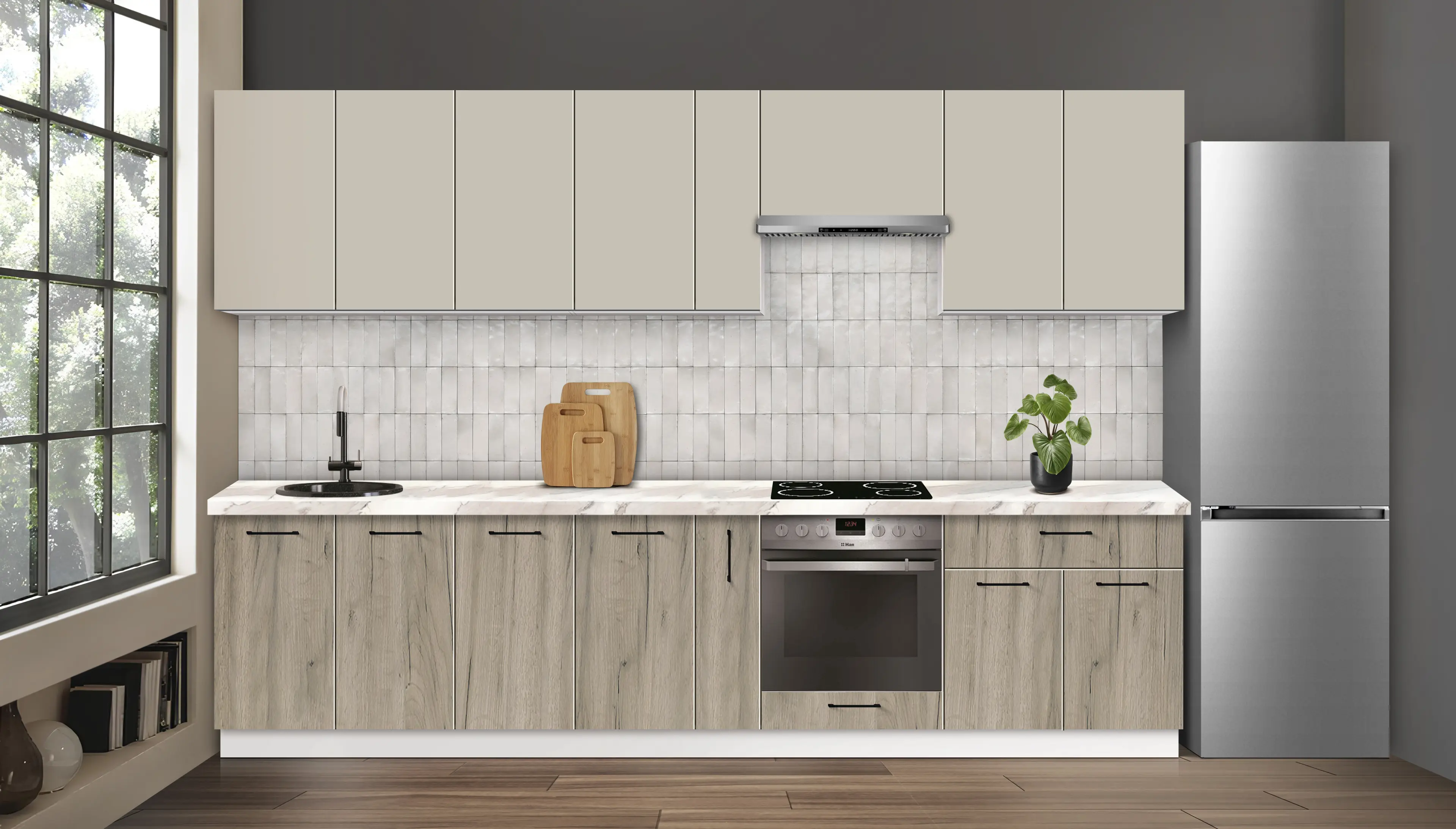 Bucatarie modulara Modern Bono 2 H68 3.2m