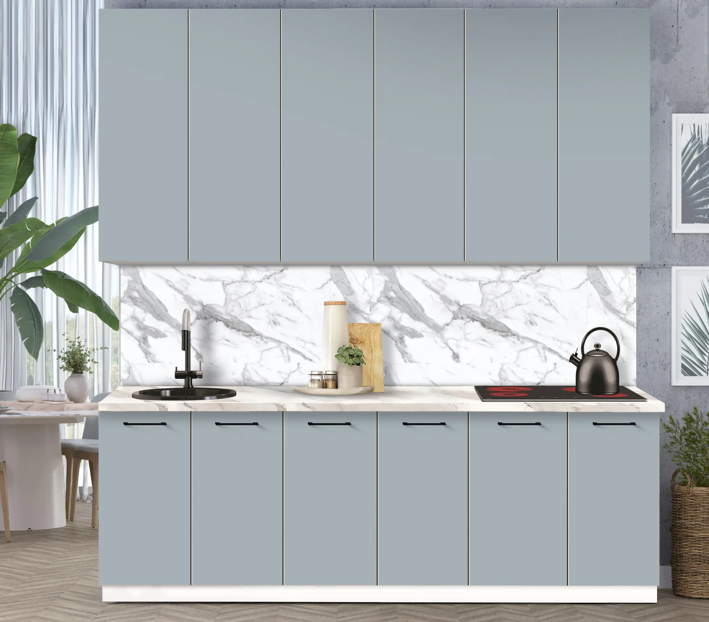 Модульная кухня Modern Bono 3 H110 2.4м