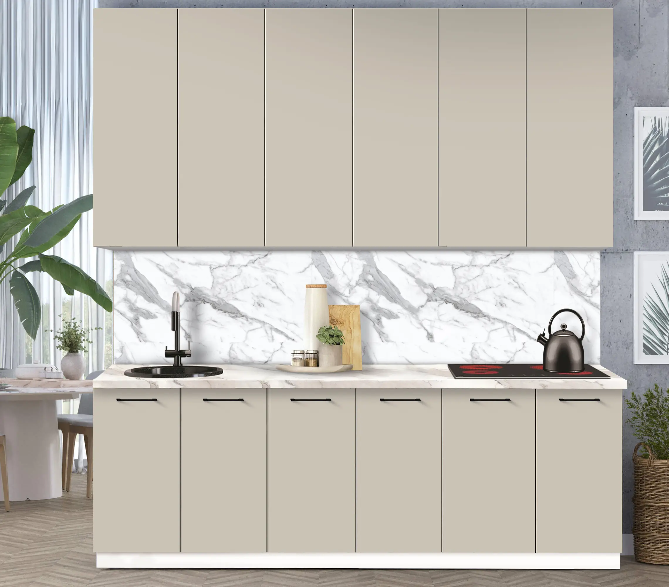 Модульная кухня Modern Bono 3 H110 2.4м