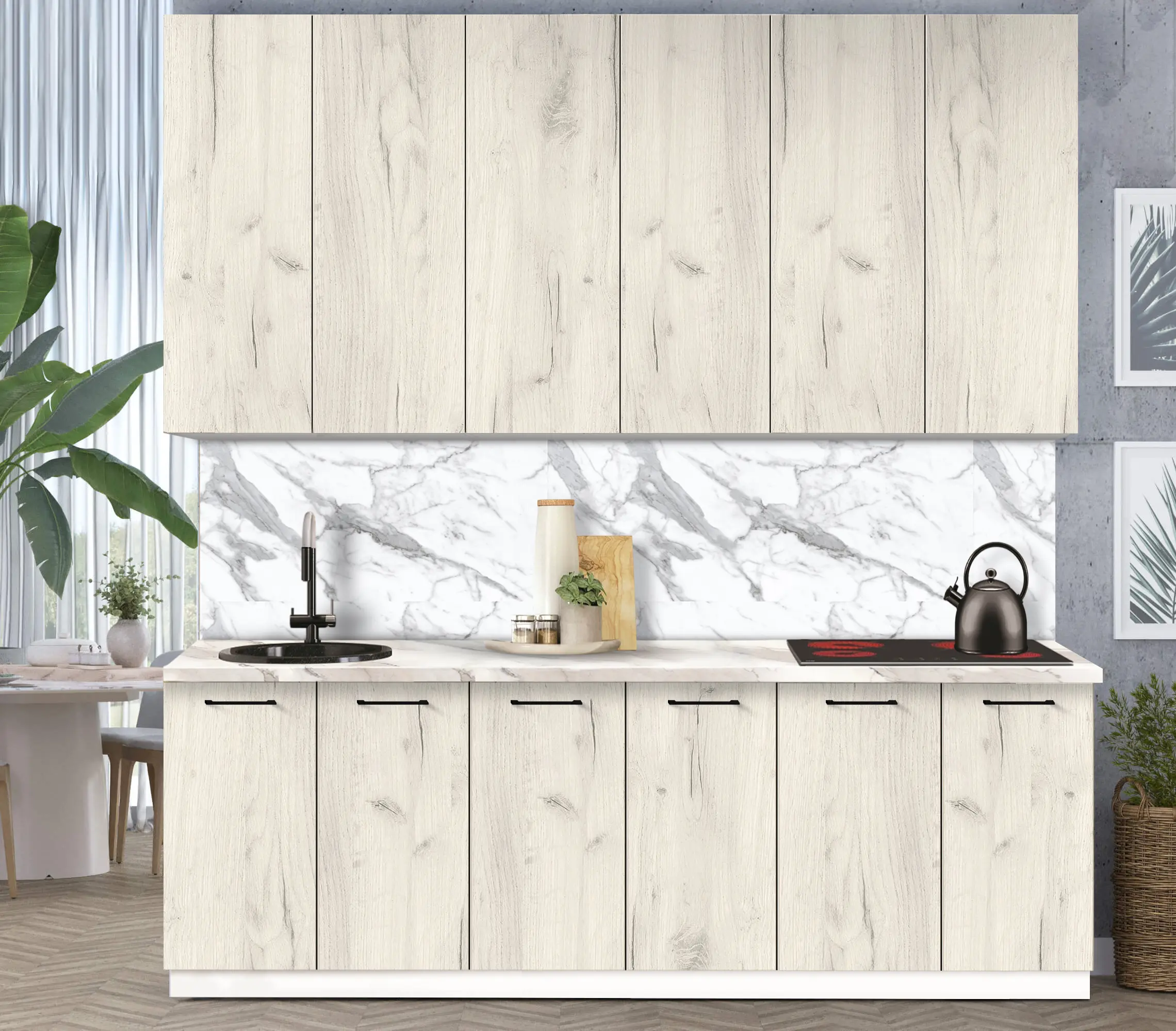 Модульная кухня Modern Bono 3 H110 2.4м