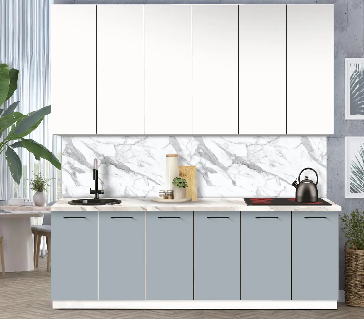 Модульная кухня Modern Bono 3 H110 2.4м