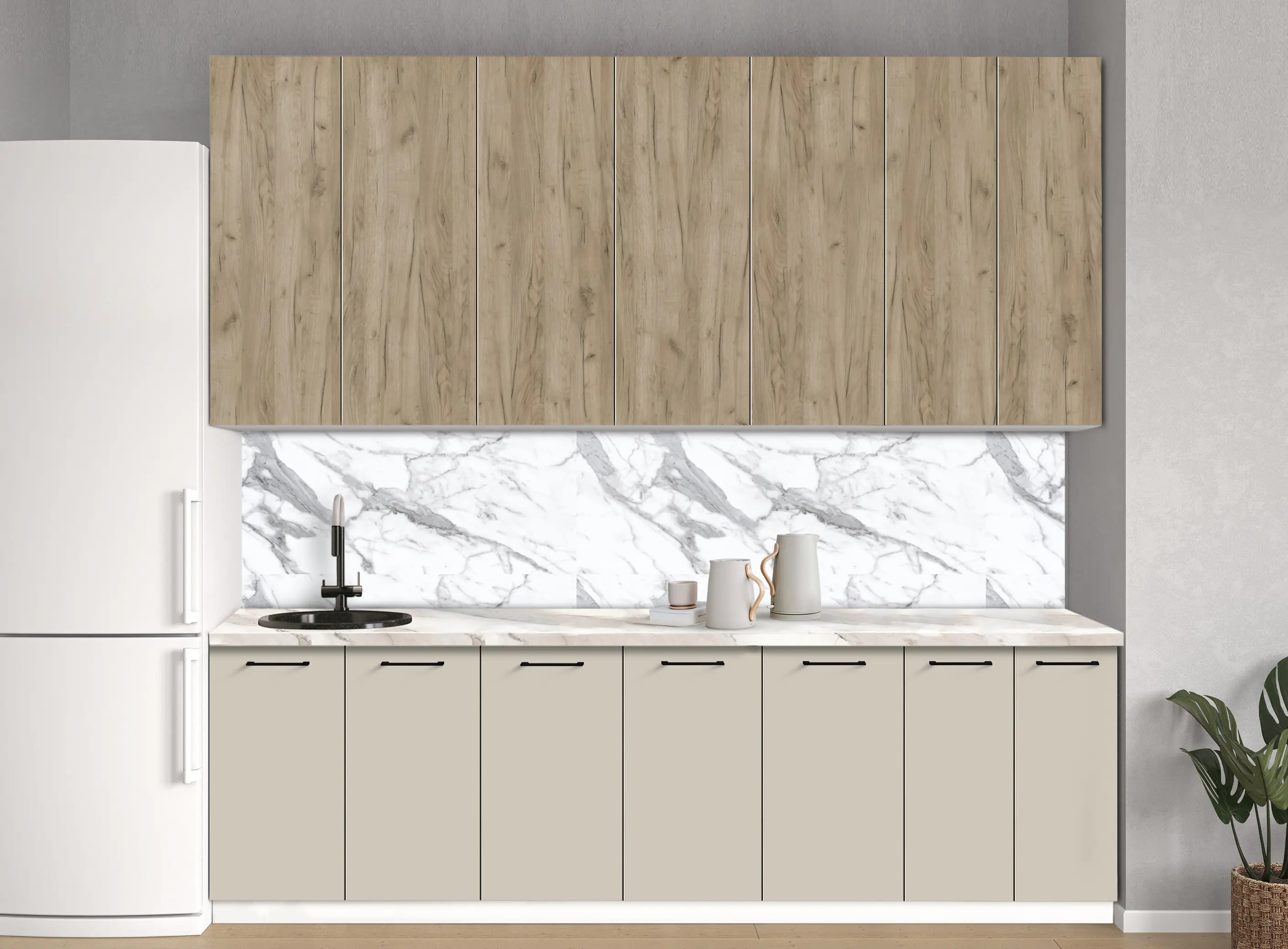 Bucatarie modulara Modern Bono 3 H110 2.6m