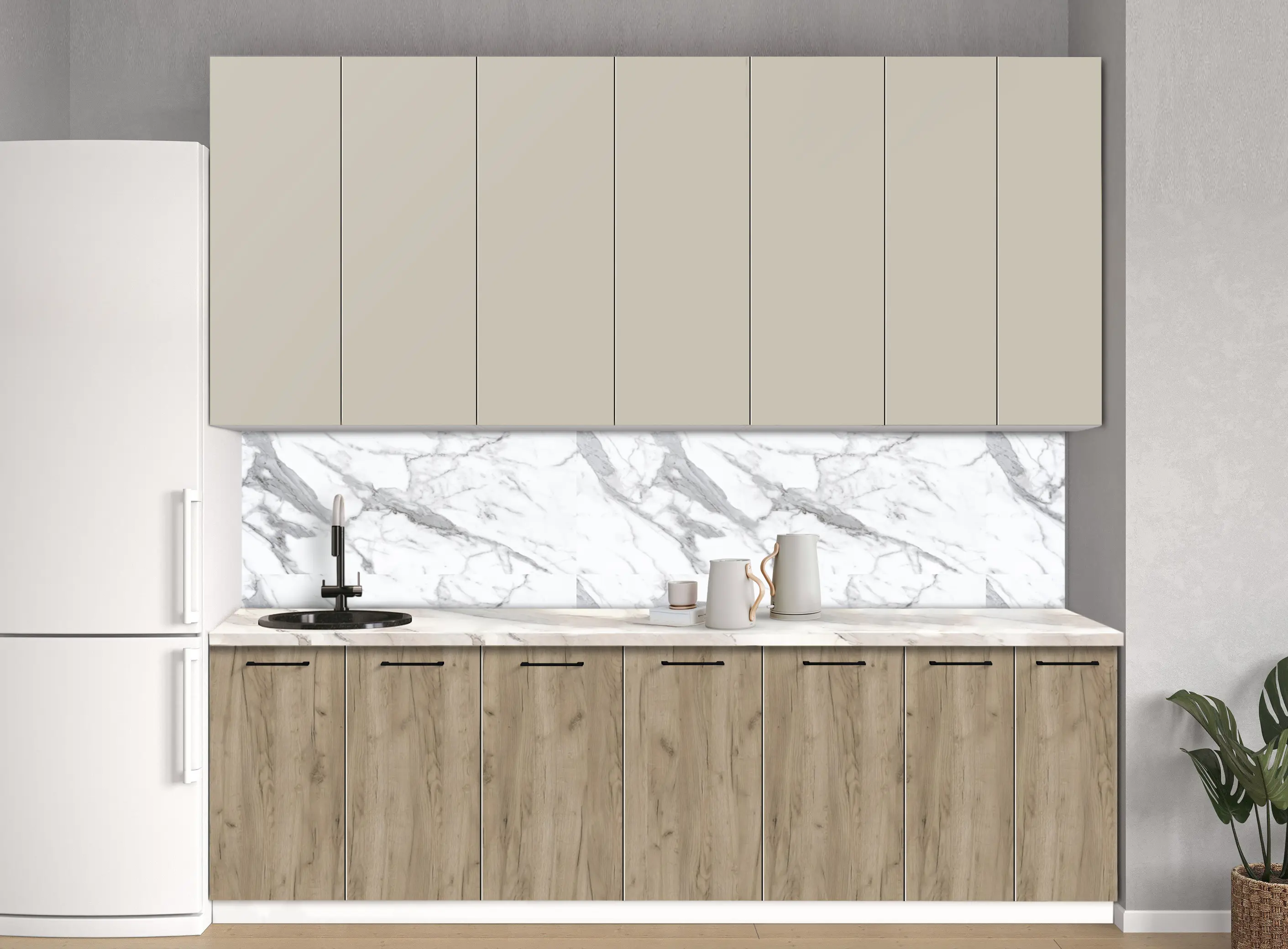 Bucatarie modulara Modern Bono 3 H110 2.6m