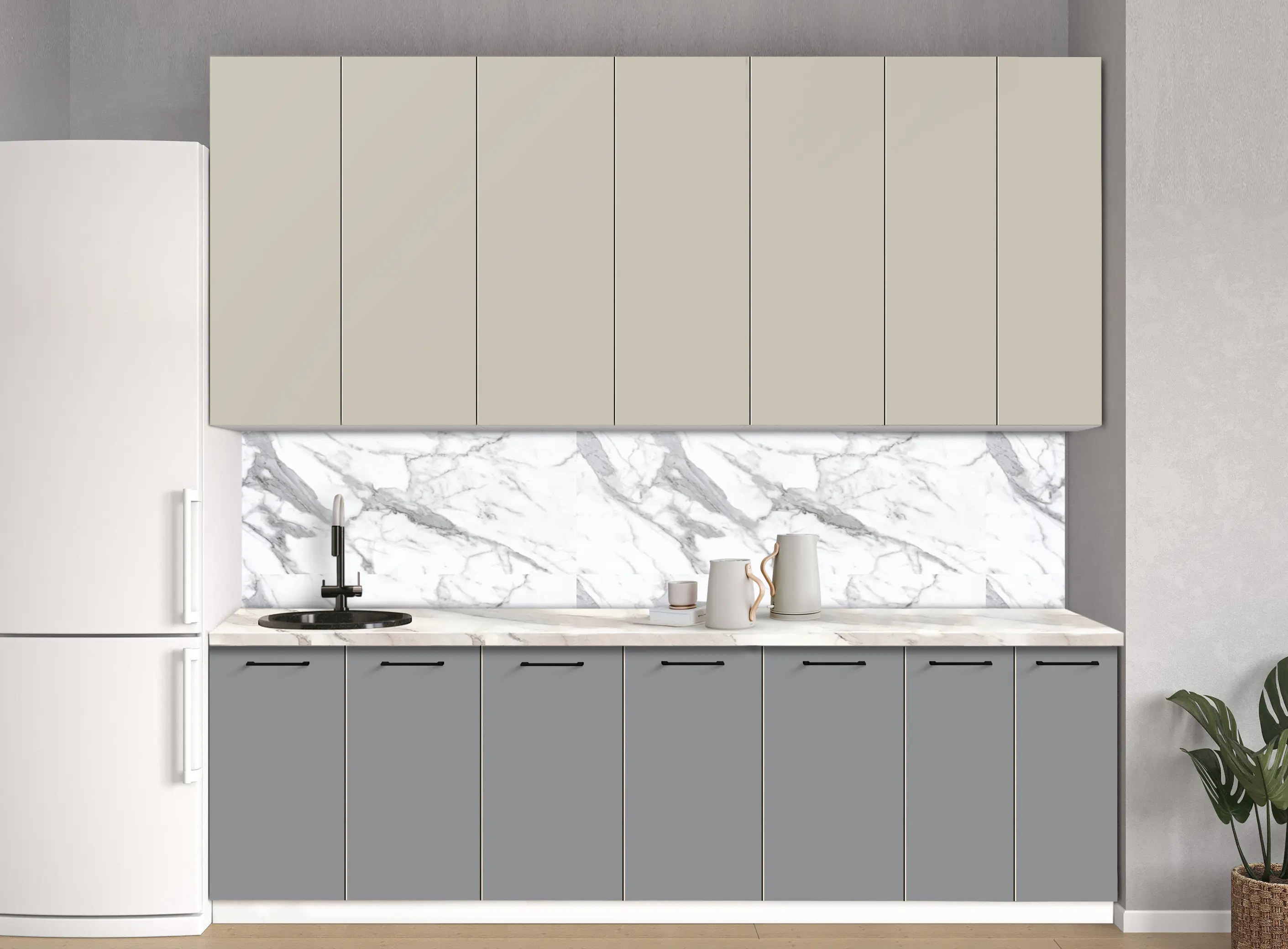 Bucatarie modulara Modern Bono 3 H110 2.6m