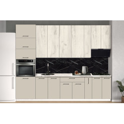 Bucatarie modulara Modern Bono 3 H110 3.0m