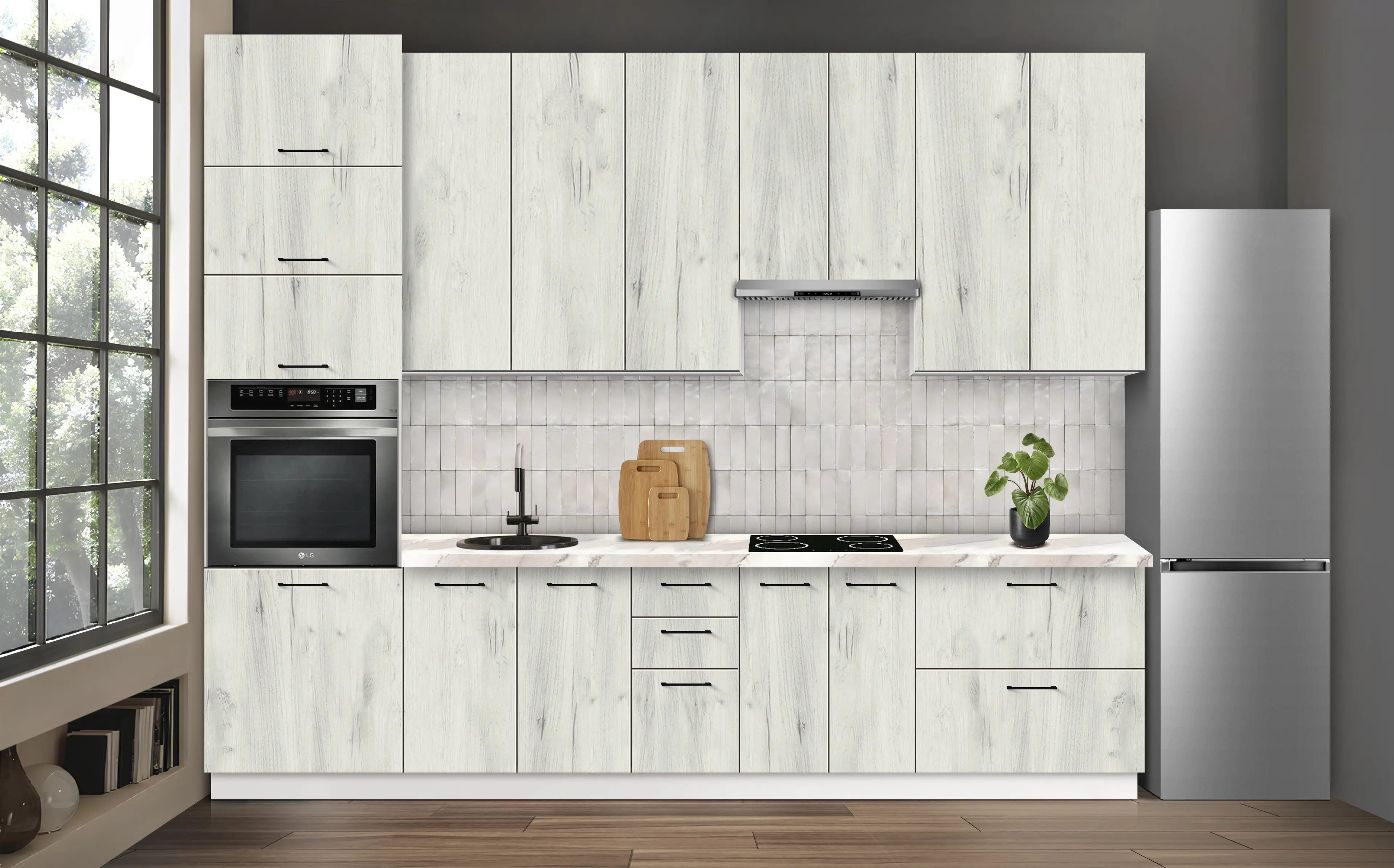 Bucatarie modulara Modern Bono 3 H110 3.2m