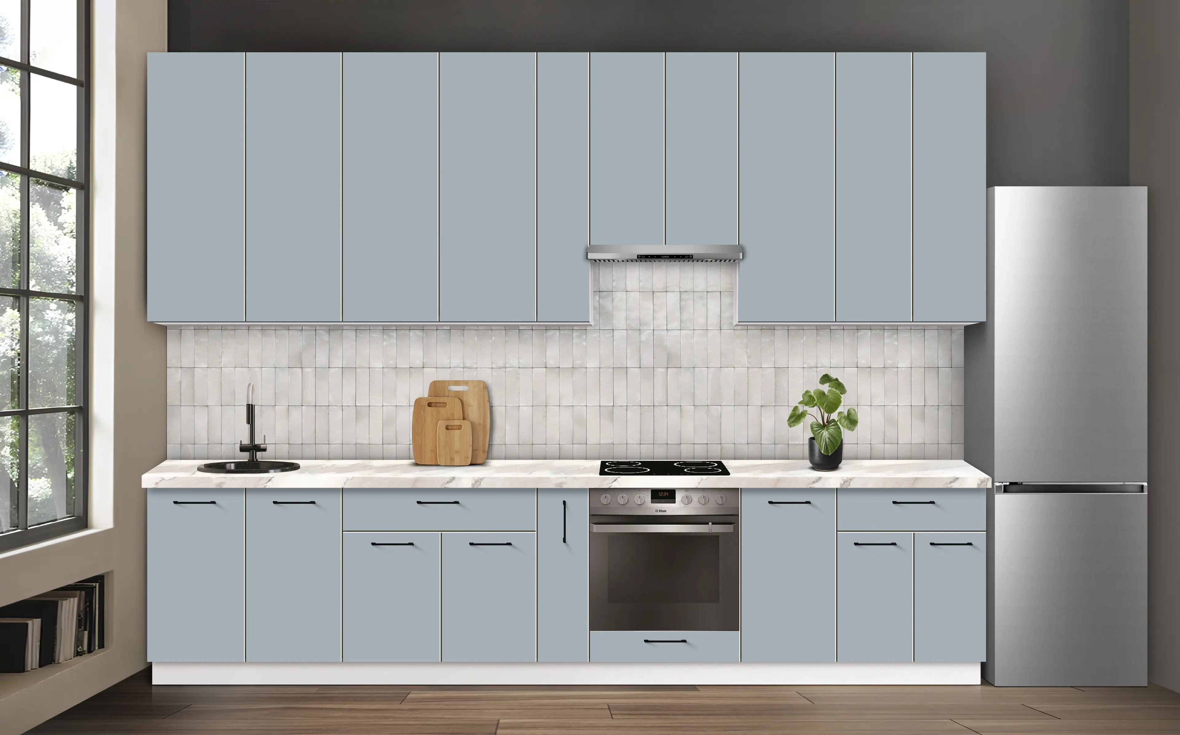 Bucatarie modulara Modern Bono 3 H110 3.4m