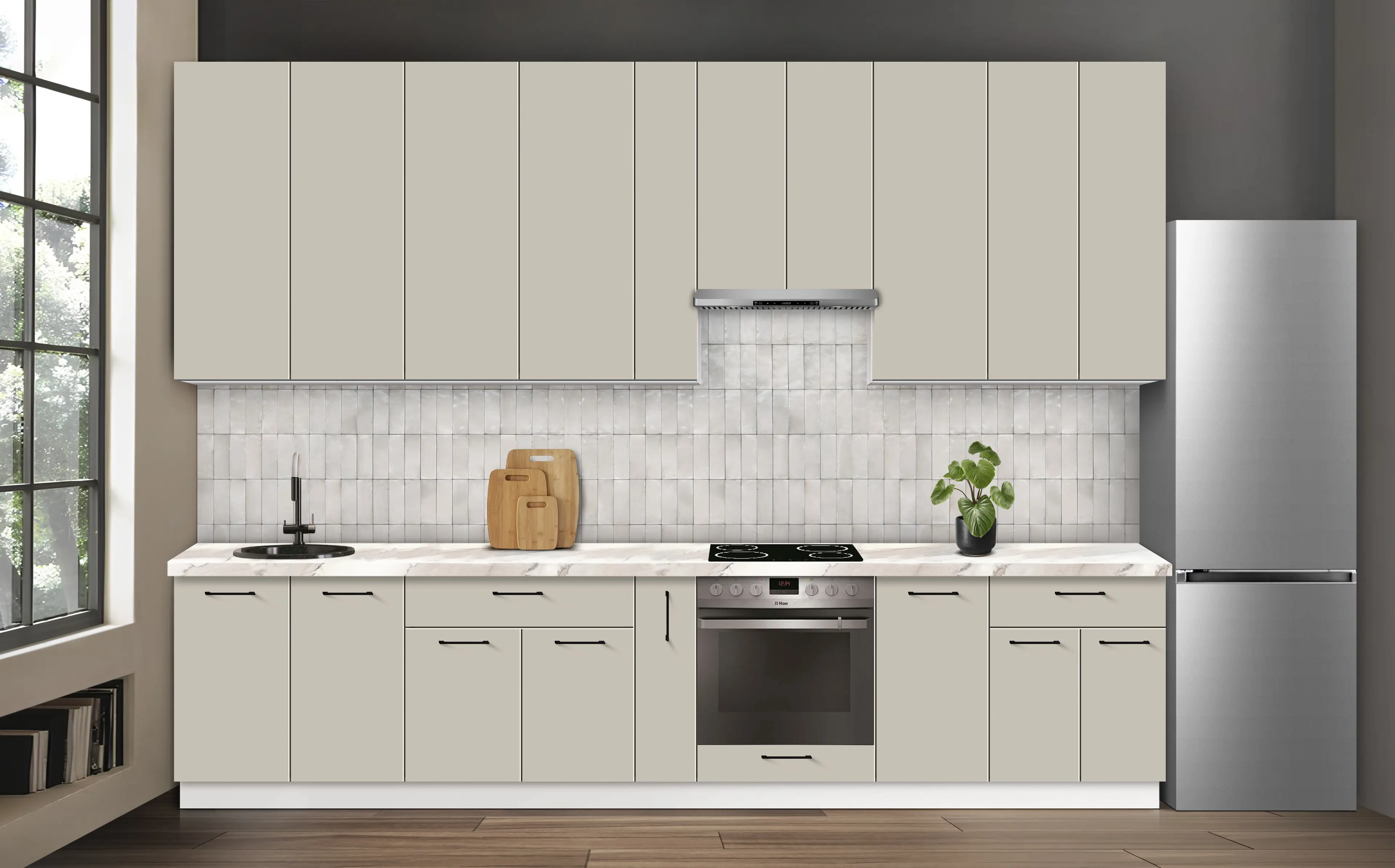 Bucatarie modulara Modern Bono 3 H110 3.4m