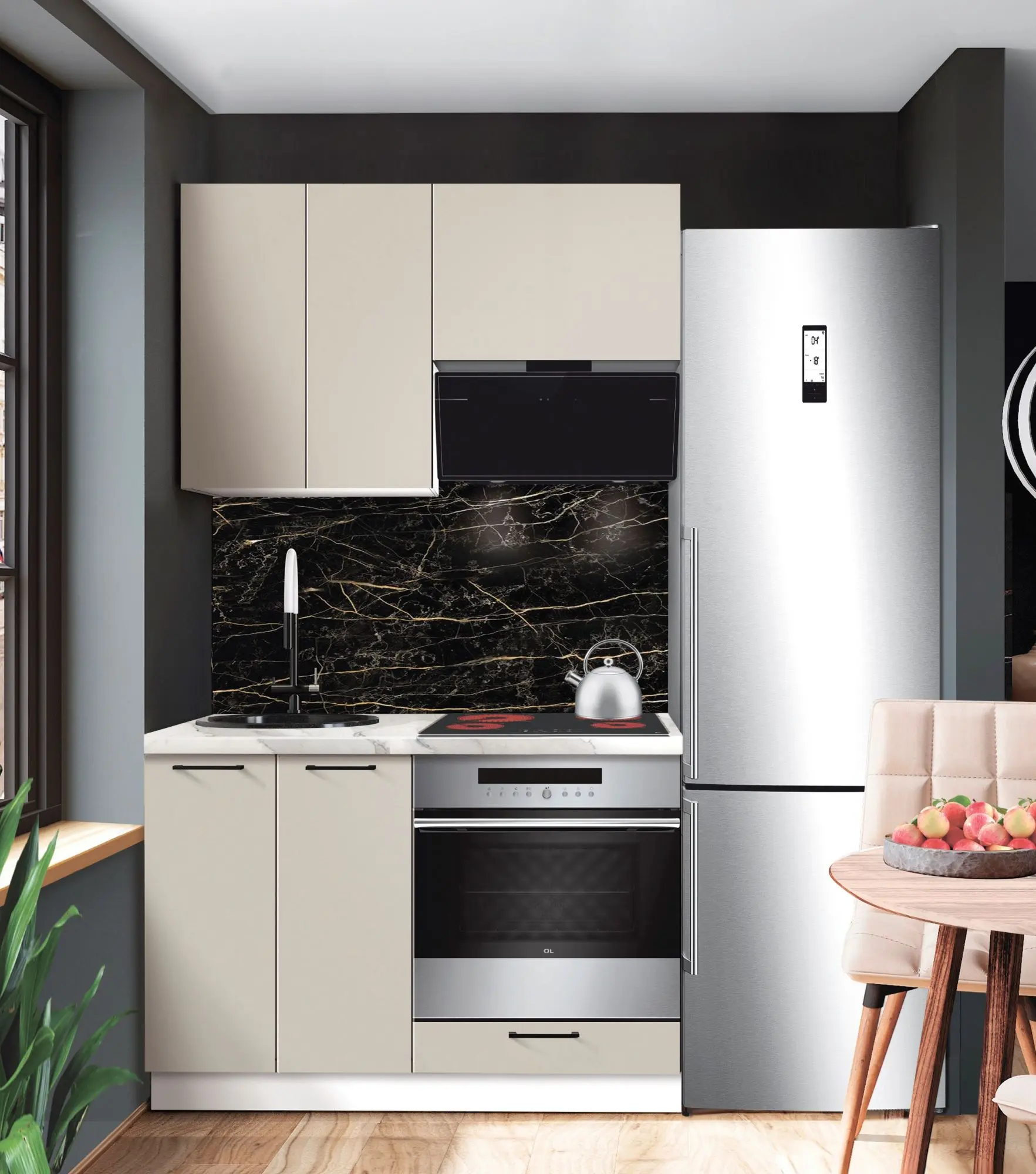 Модульная кухня Modern Bono 3 H68 1.2m