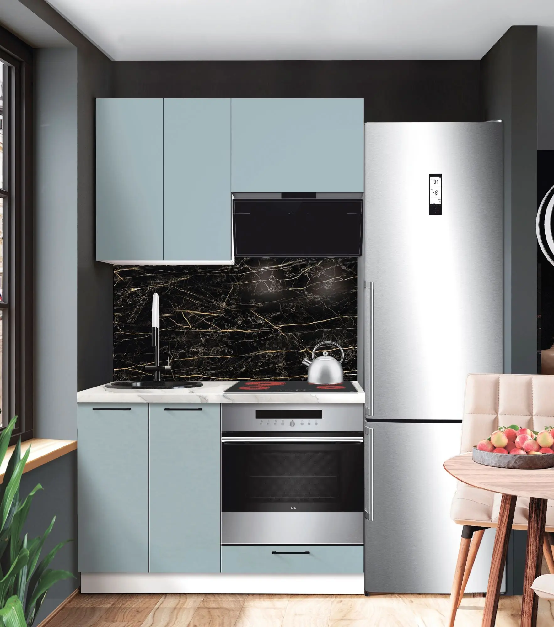 Модульная кухня Modern Bono 3 H68 1.2m