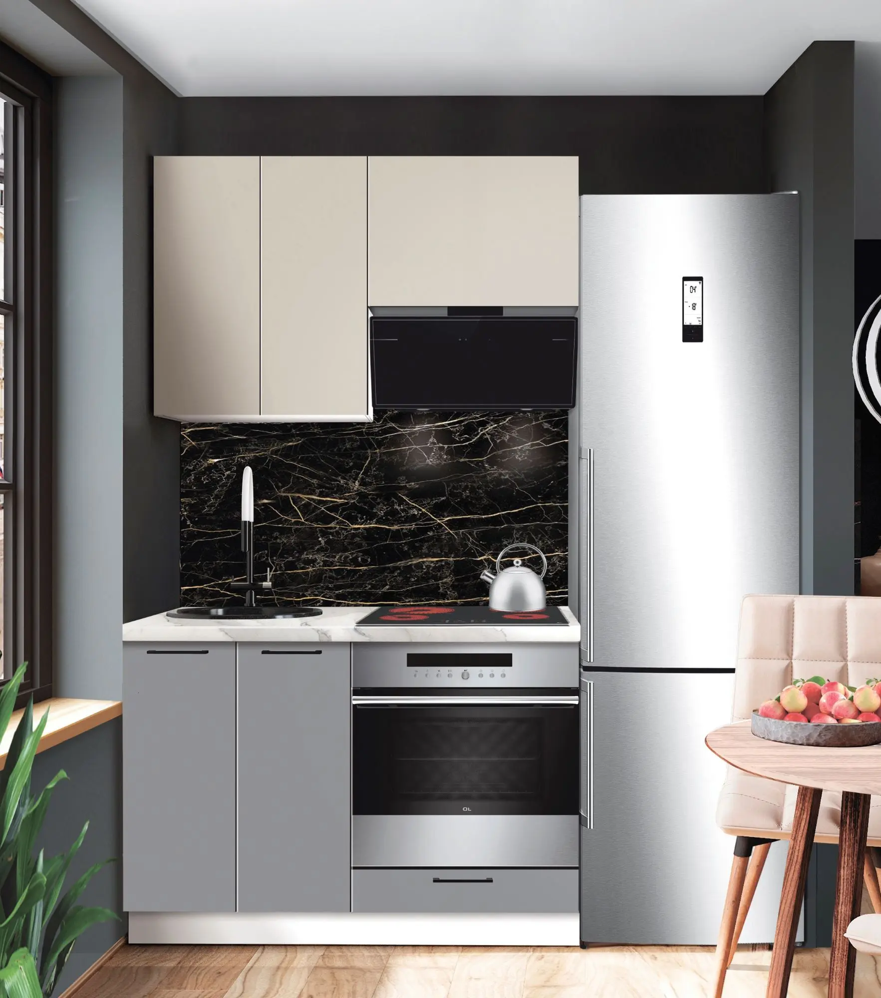 Модульная кухня Modern Bono 3 H68 1.2m