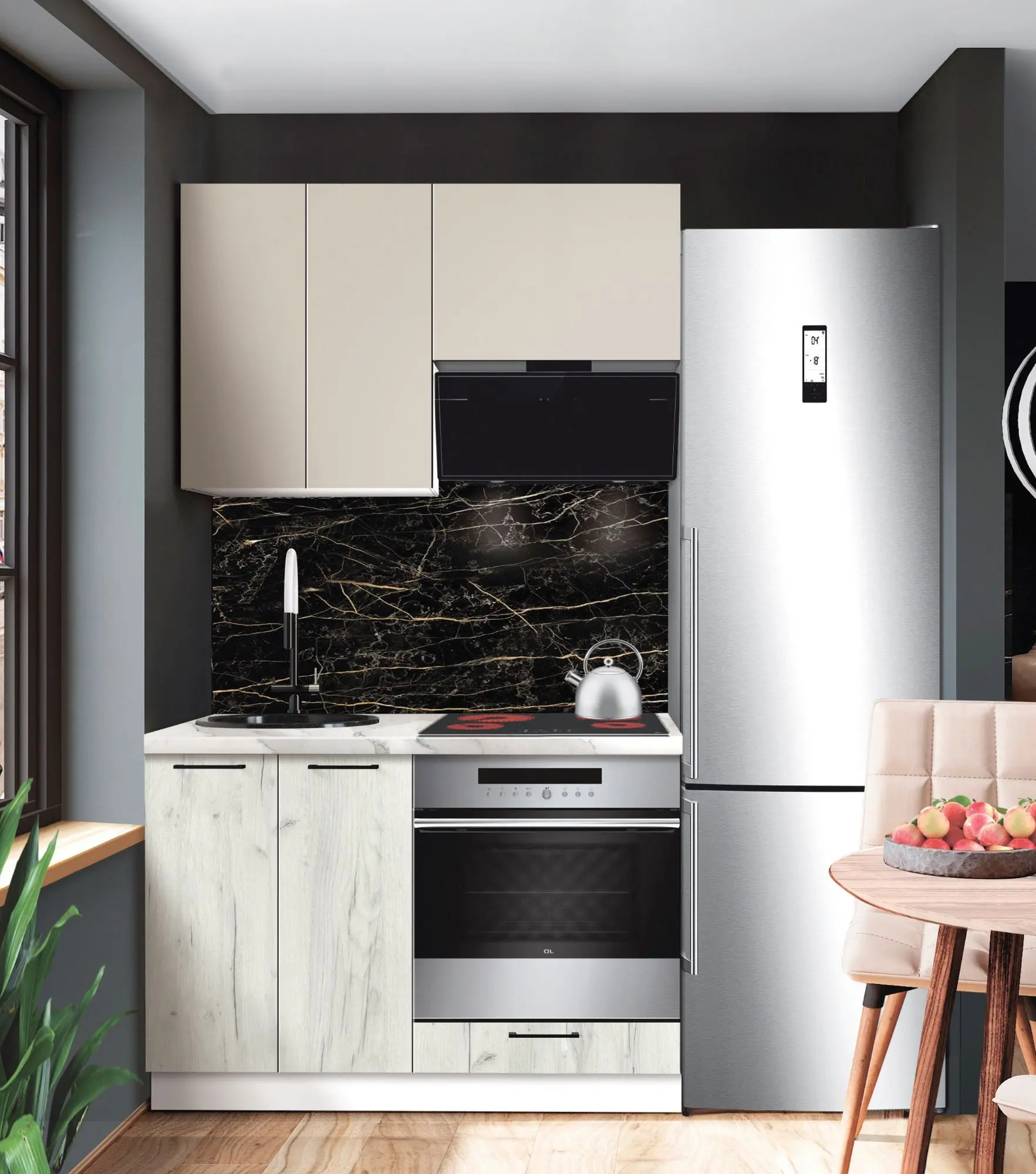 Модульная кухня Modern Bono 3 H68 1.2m