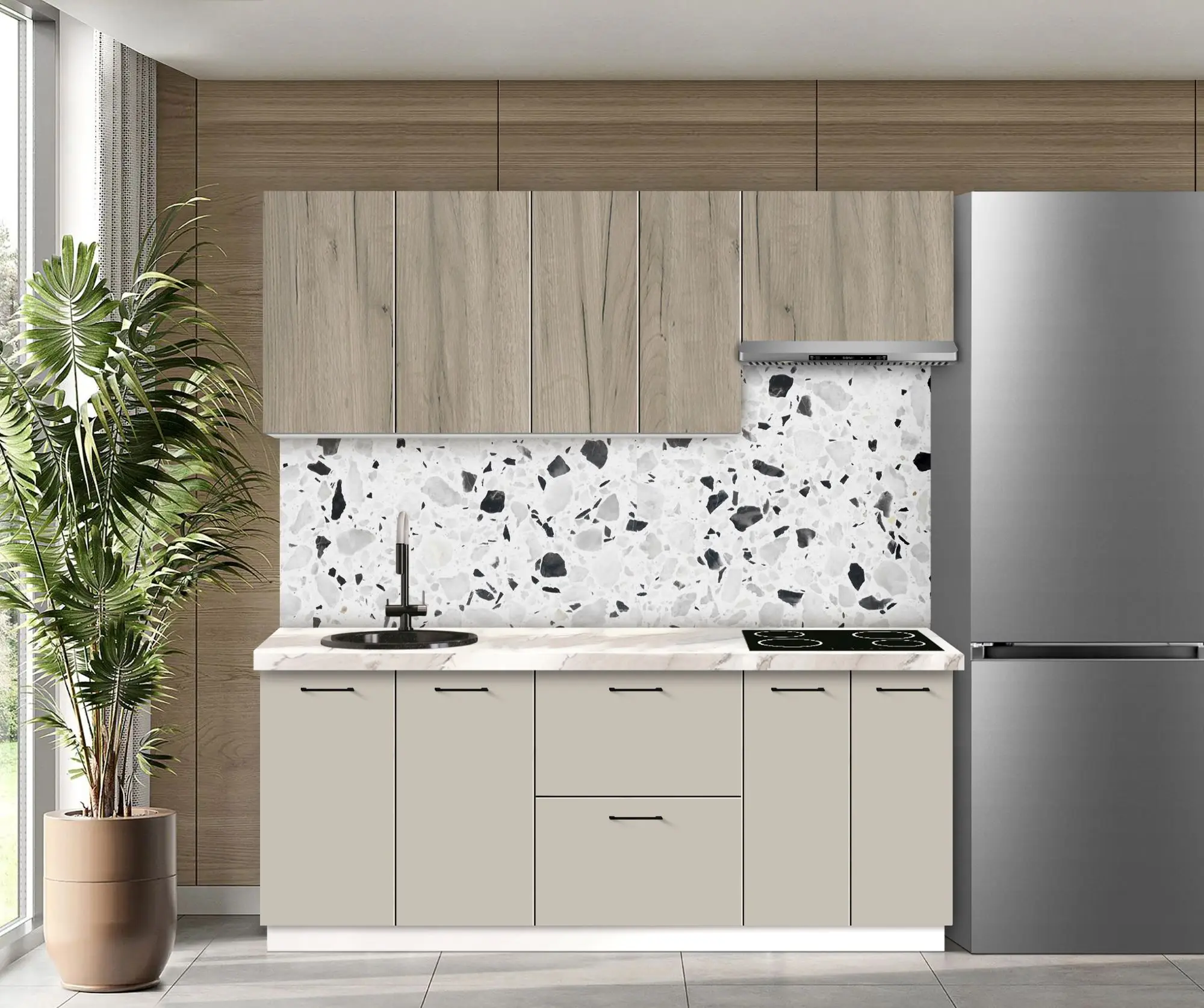 Модульная кухня Modern Bono 3 H68 2.0m